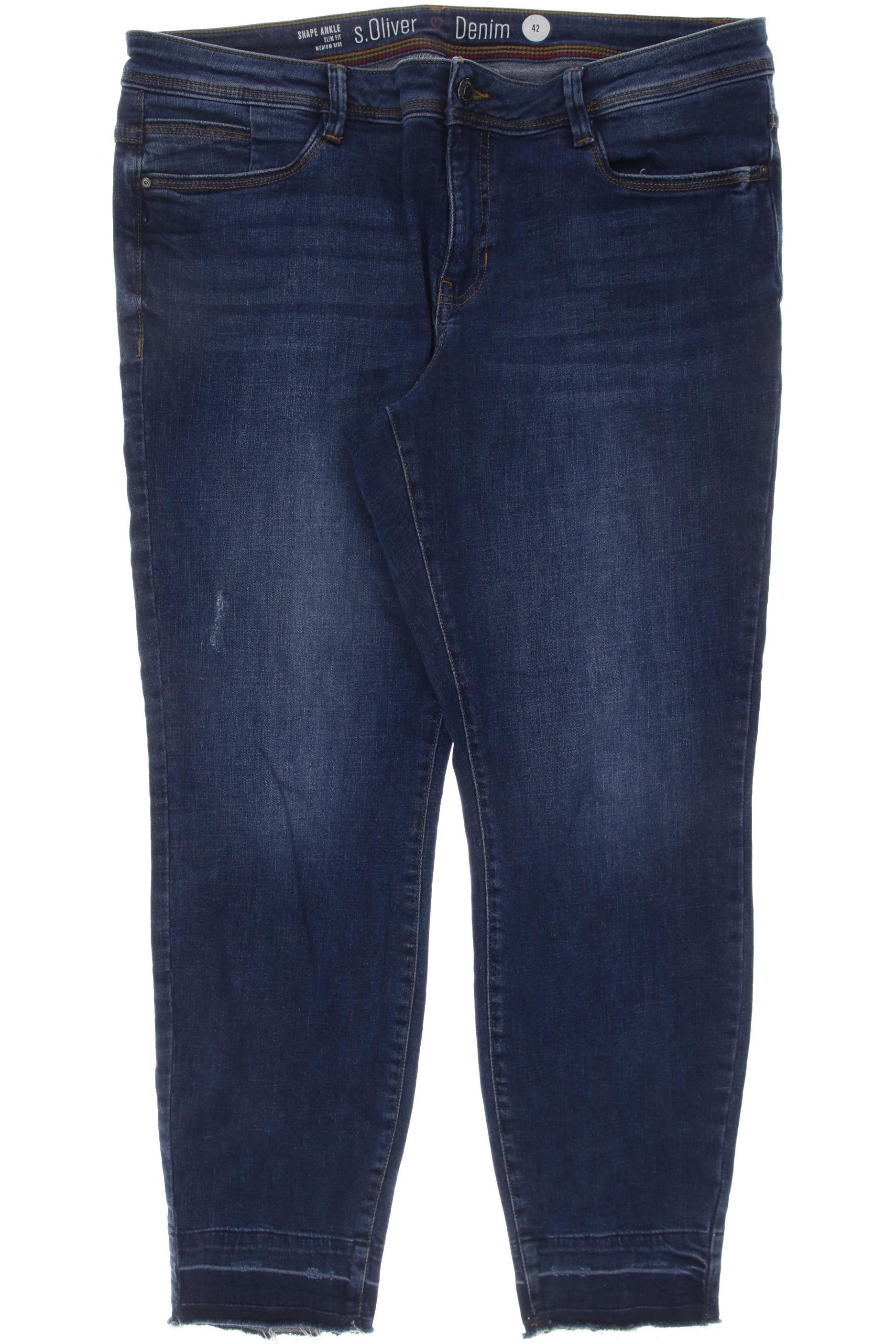 

s.Oliver Damen Jeans, blau, Gr. 42