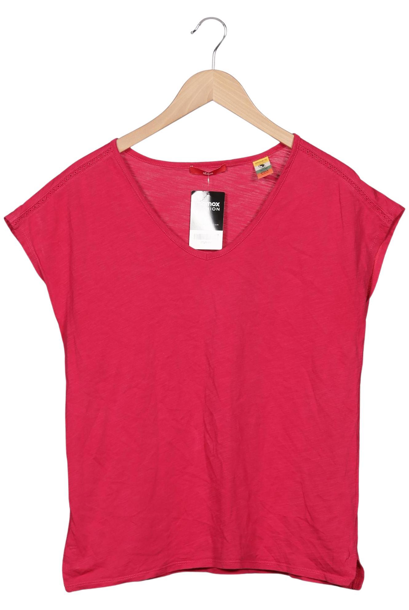 

s.Oliver Damen T-Shirt, pink, Gr. 38