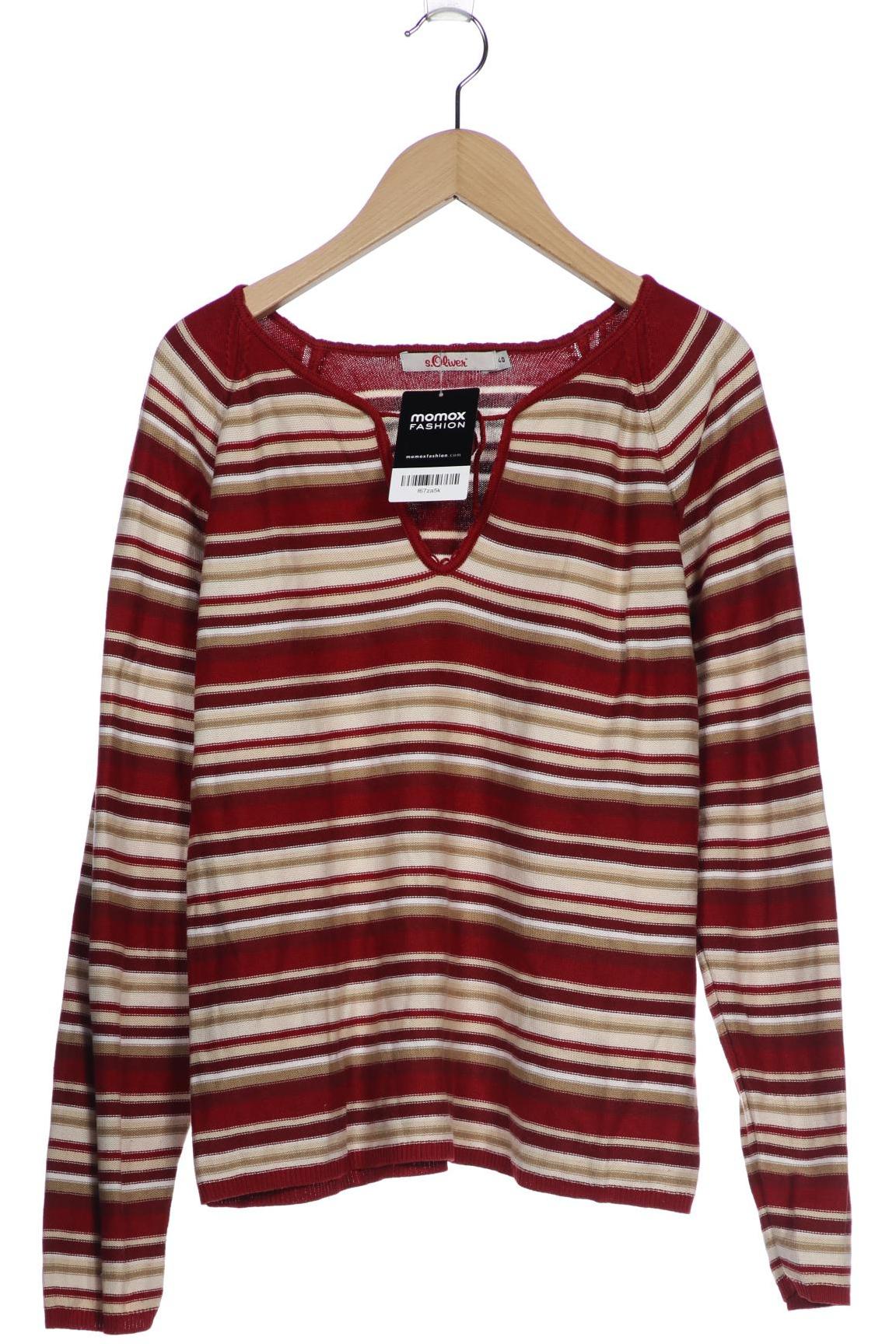 

s.Oliver Damen Pullover, rot, Gr. 40