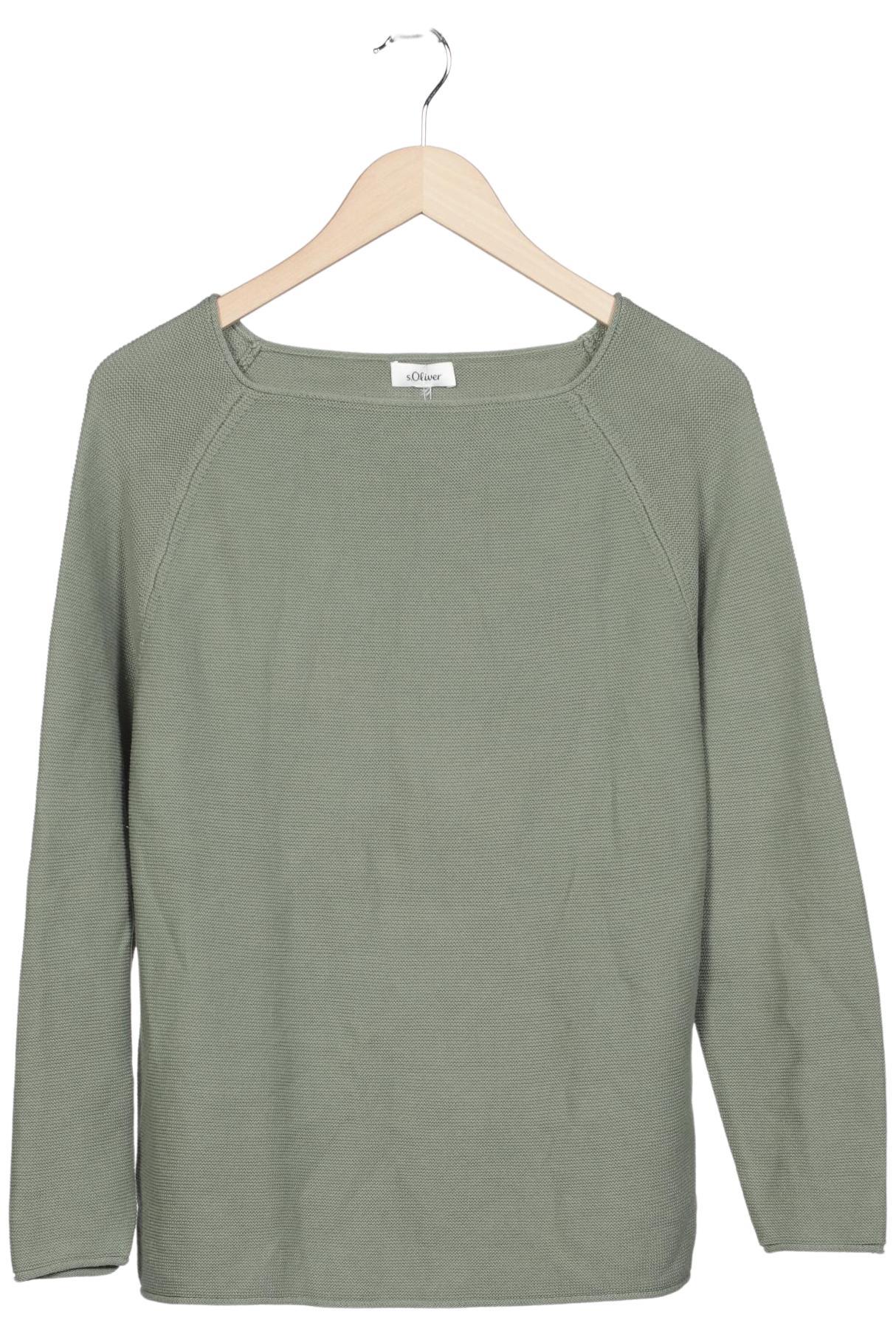 

s.Oliver Damen Pullover, grün, Gr. 42