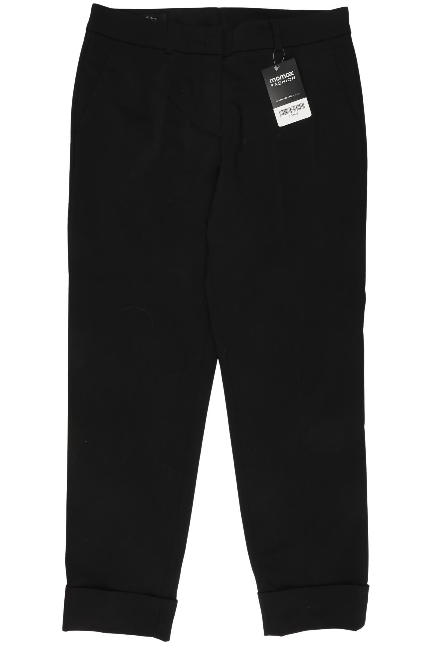 

s.Oliver Damen Stoffhose, schwarz, Gr. 36