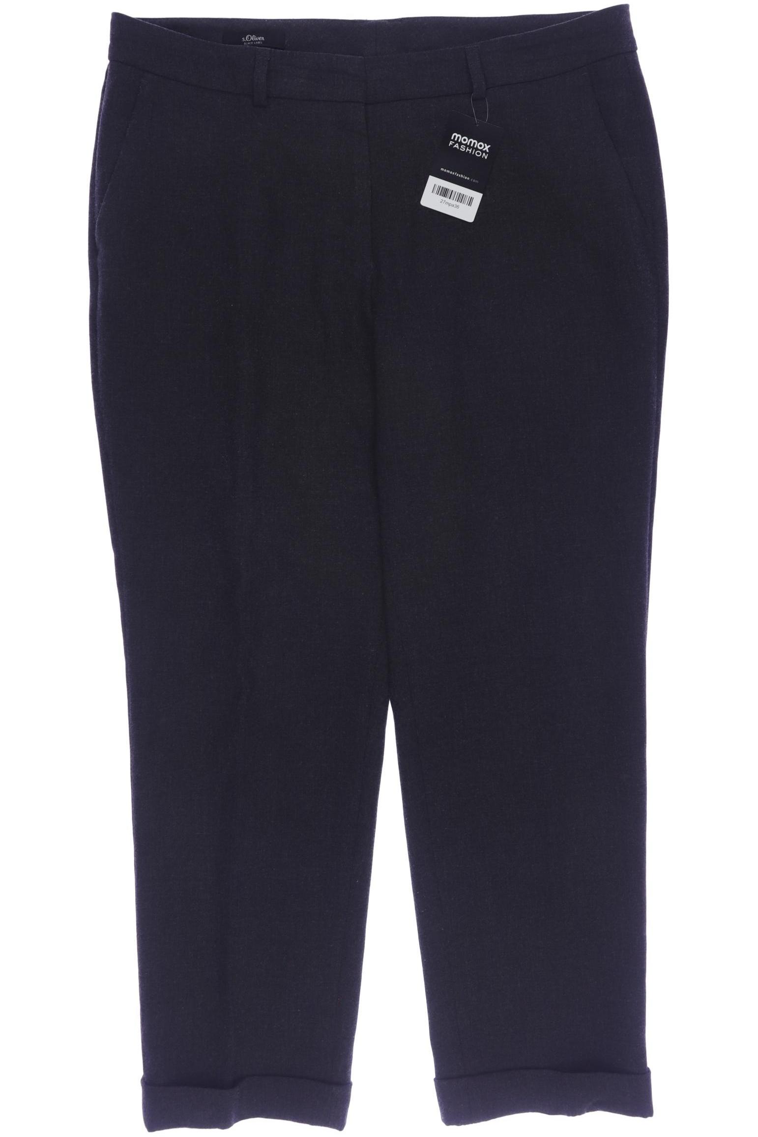 Thumbnail - s.Oliver Damen Stoffhose, grau, Gr. 42