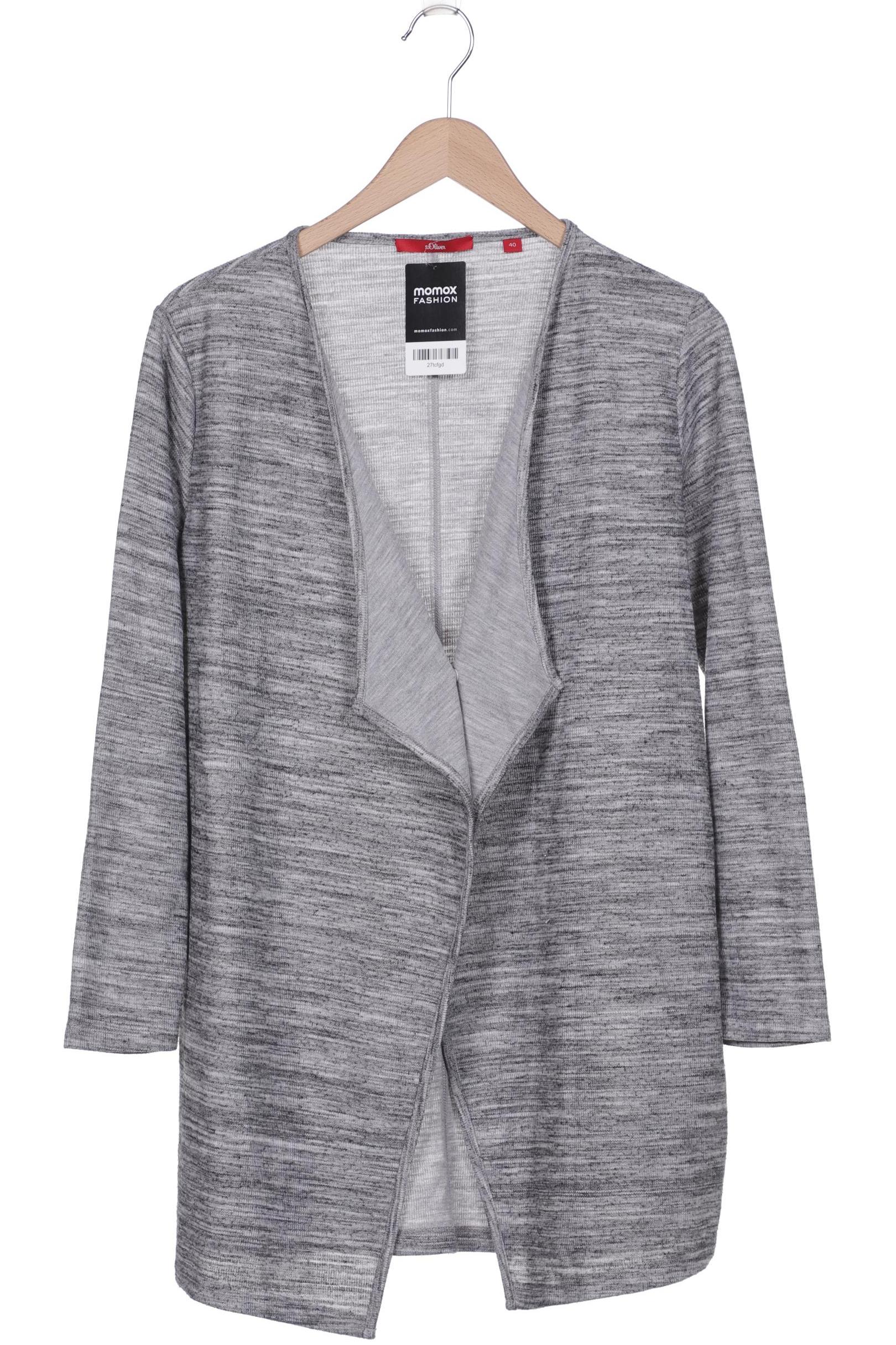 

s.Oliver Damen Strickjacke, grau