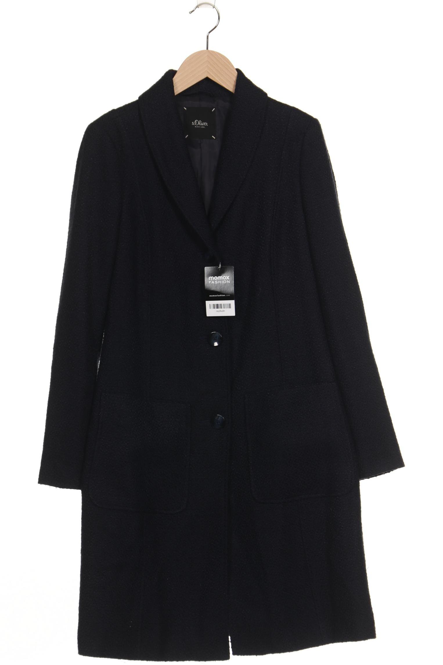 

s.Oliver Damen Mantel, marineblau, Gr. 34