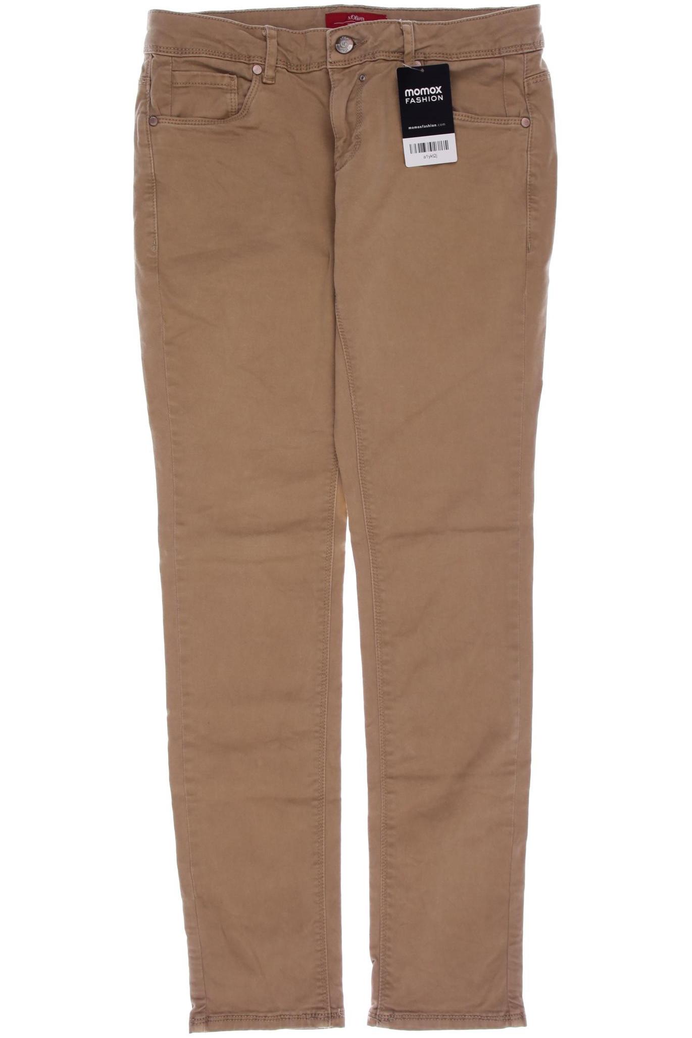 

s.Oliver Damen Jeans, beige