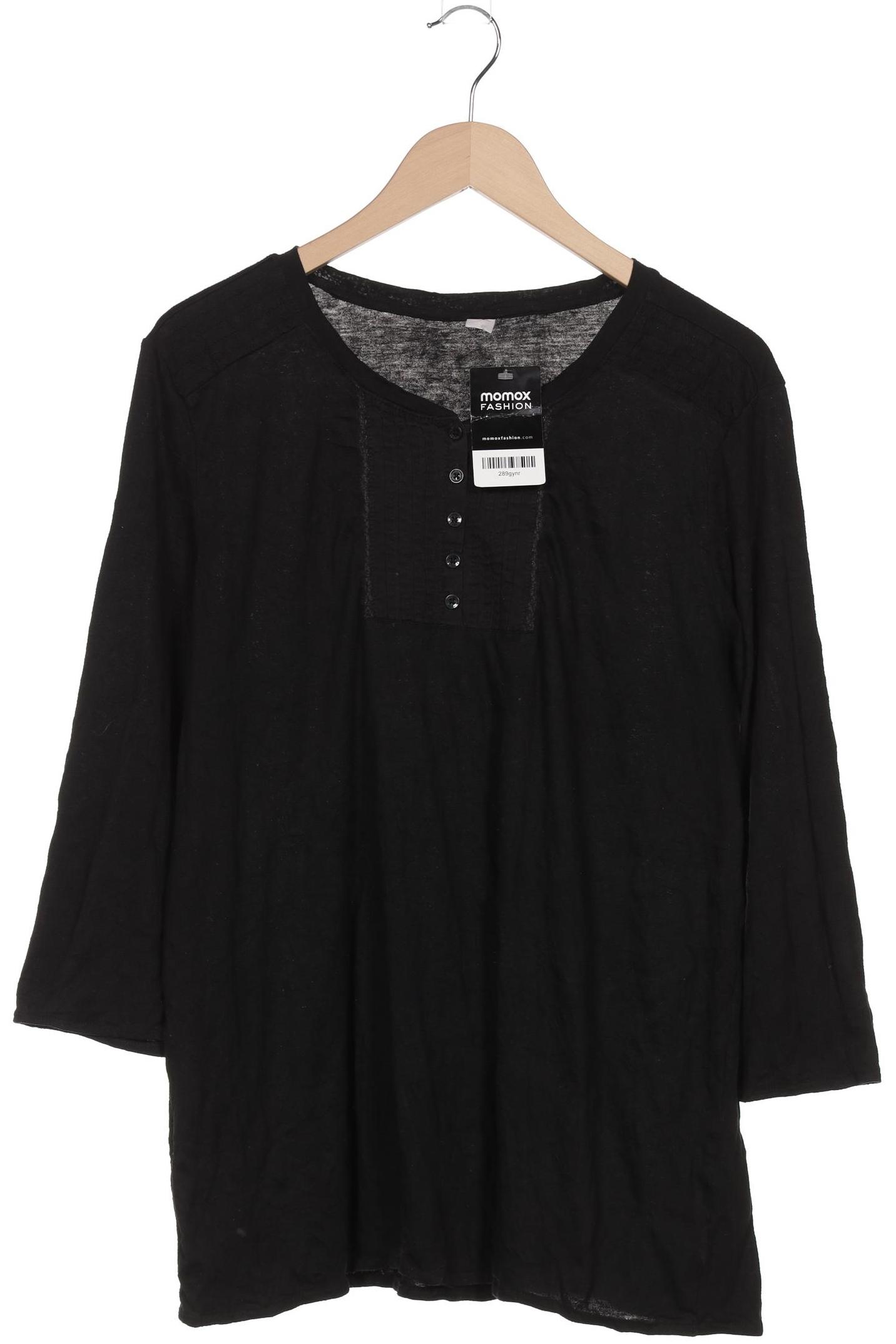 

s.Oliver Damen Langarmshirt, schwarz, Gr. 46