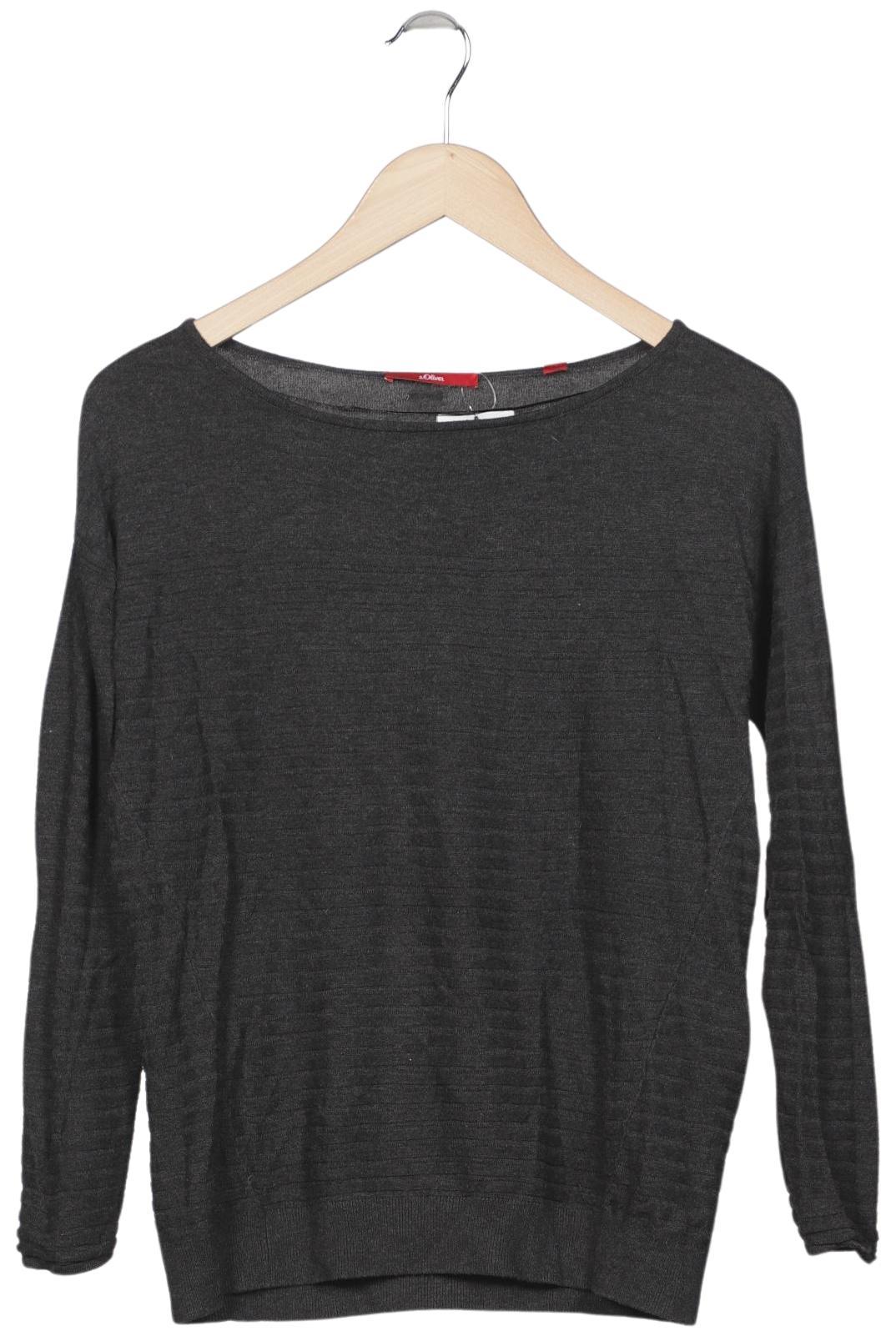 

s.Oliver Damen Pullover, grau, Gr. 38