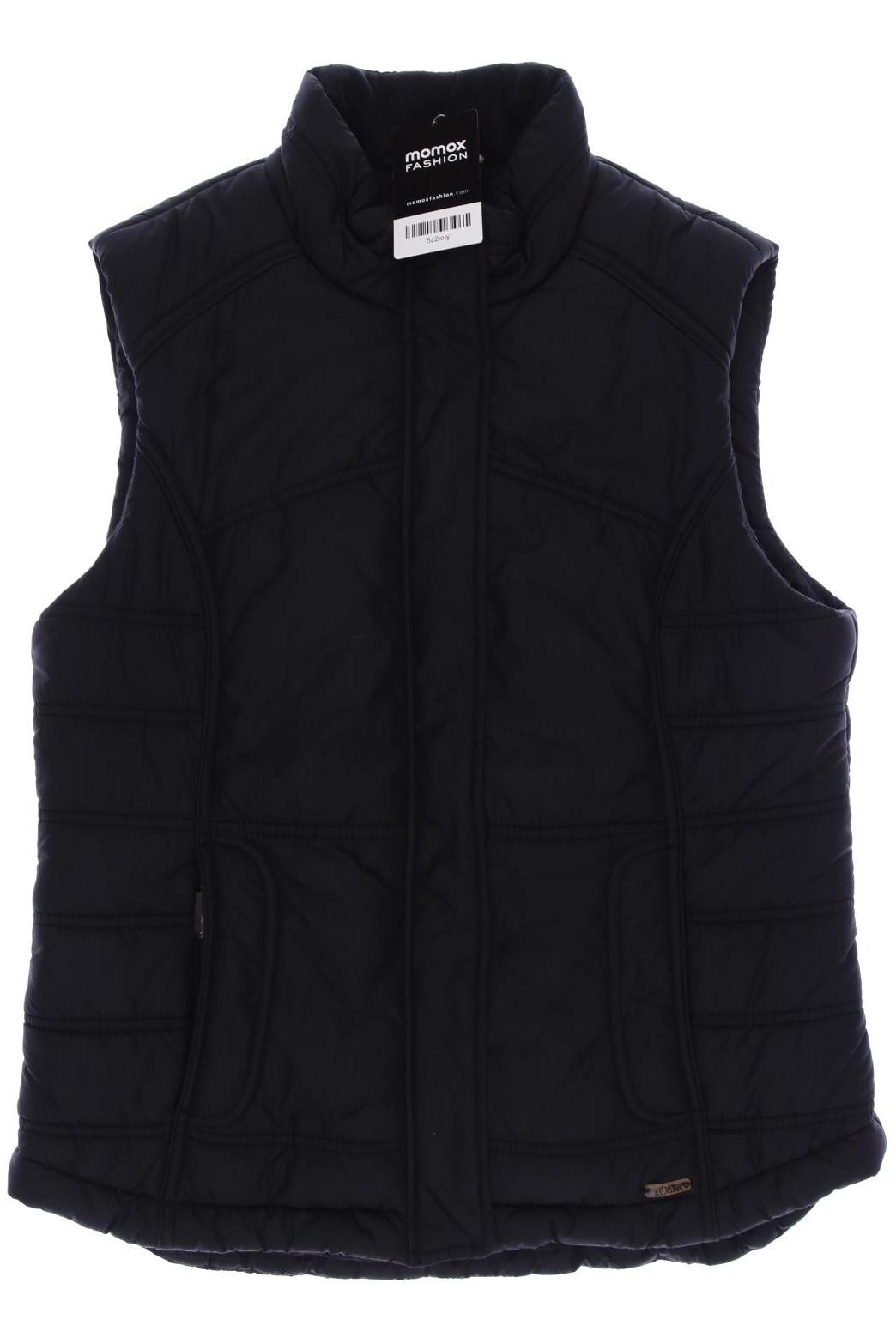 

s.Oliver Damen Weste, schwarz, Gr. 38