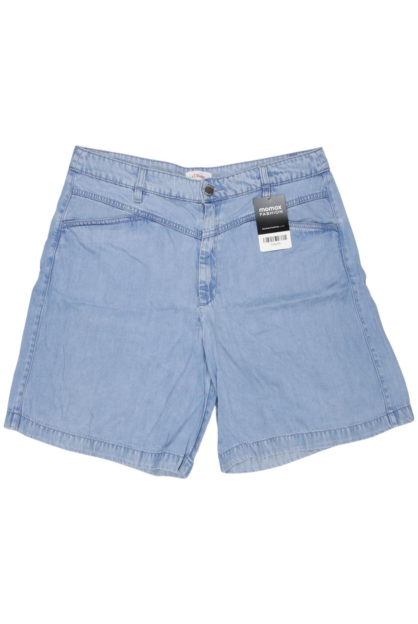 

s.Oliver Damen Shorts, blau, Gr. 38