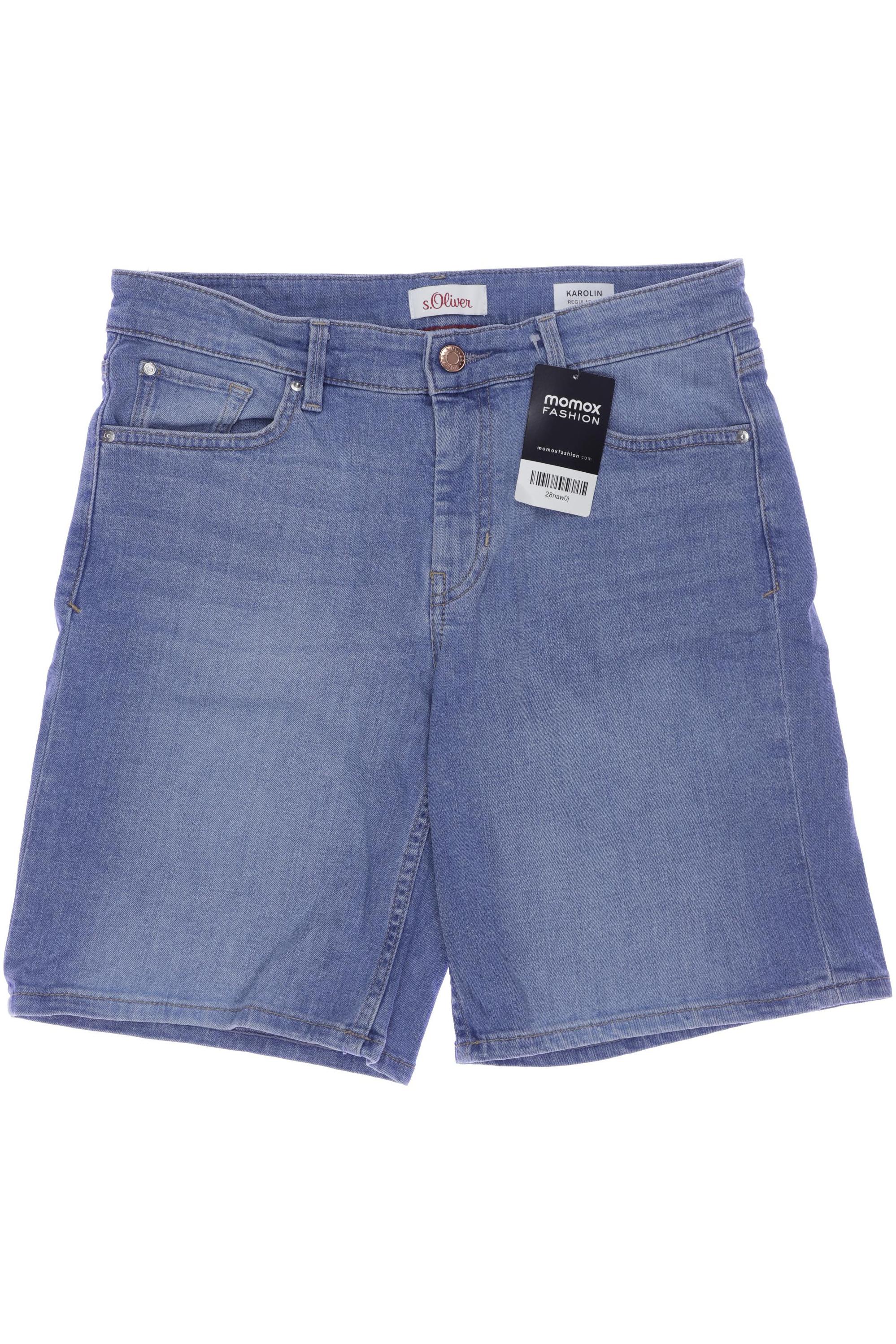 

s.Oliver Damen Shorts, blau, Gr. 36