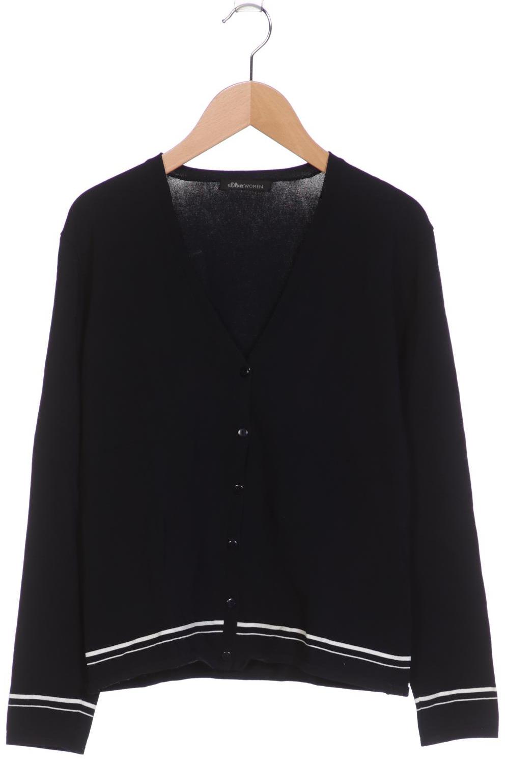 

s.Oliver Damen Strickjacke, marineblau, Gr. 36