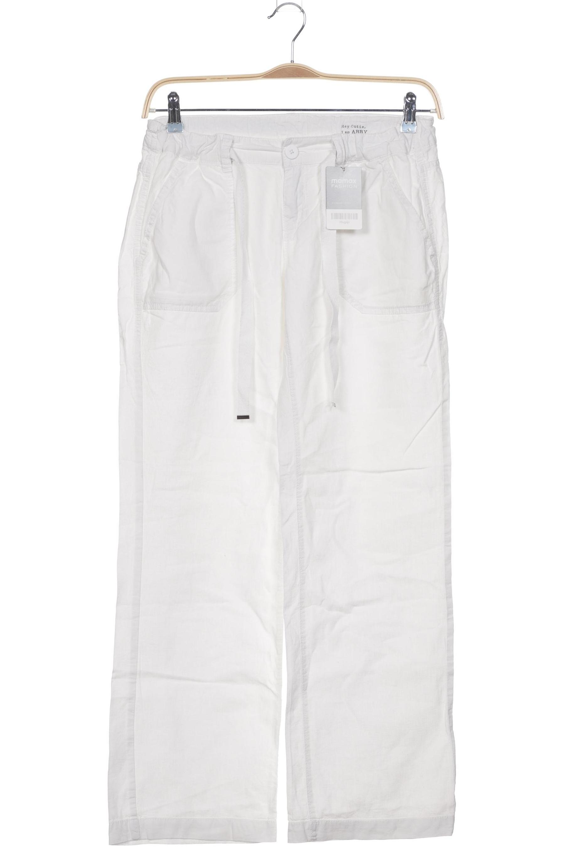 

s.Oliver Damen Stoffhose, weiß, Gr. 38