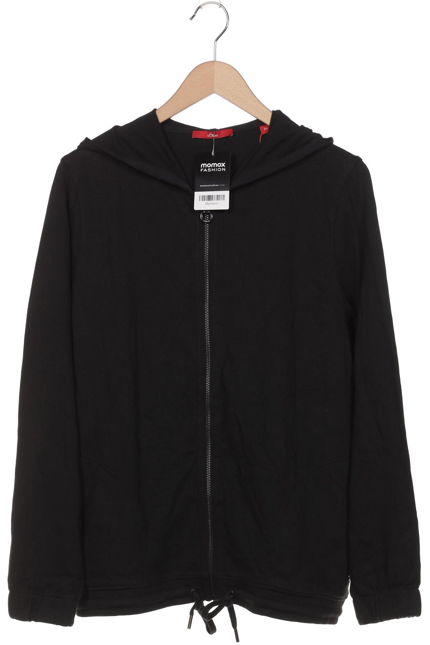 

s.Oliver Damen Kapuzenpullover, schwarz, Gr. 44