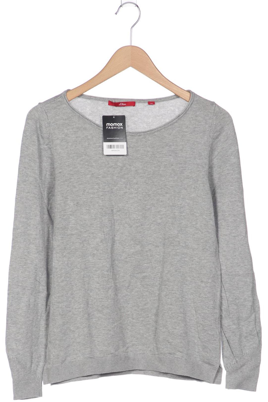 

s.Oliver Damen Pullover, grau, Gr. 38
