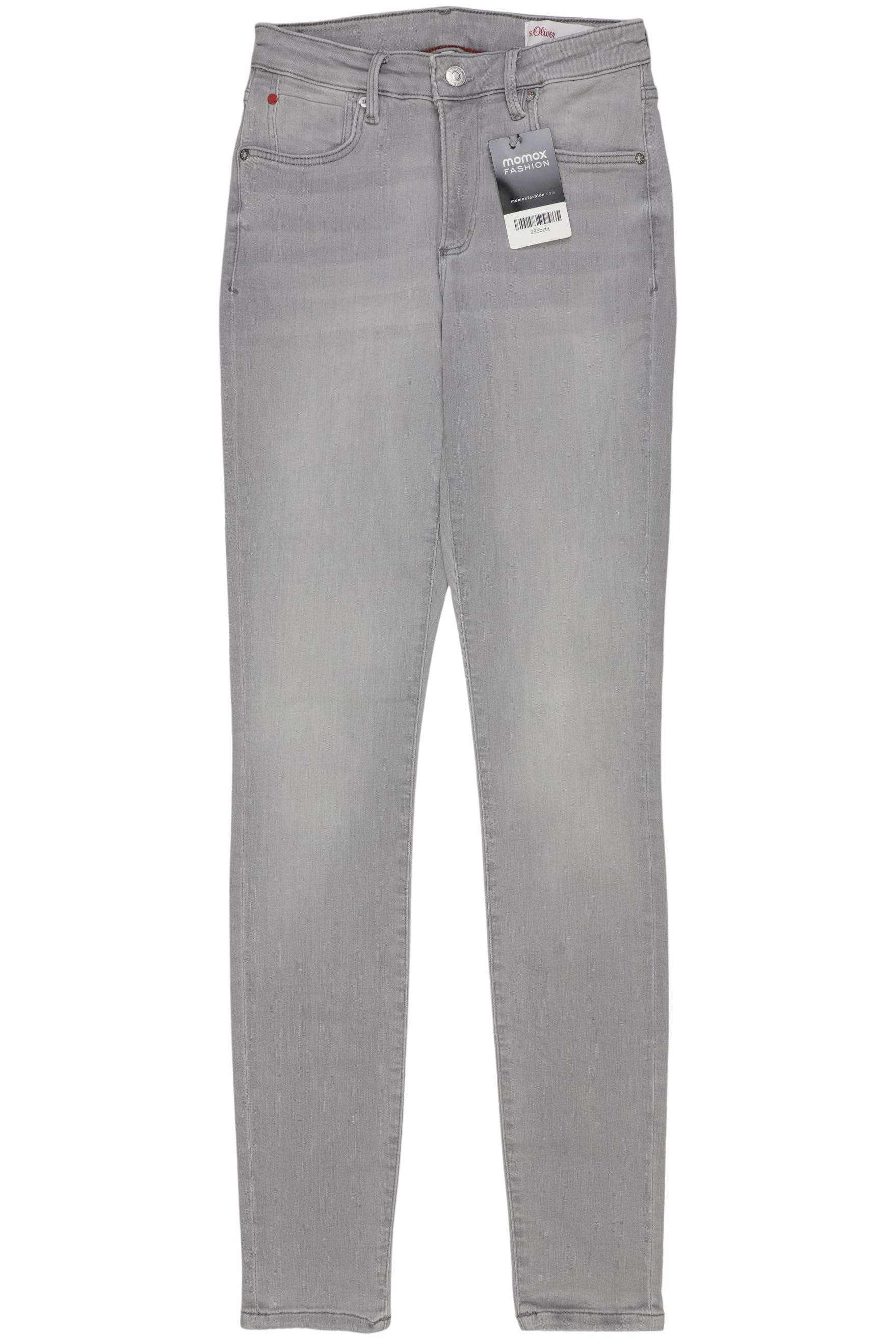 

s.Oliver Damen Jeans, grau, Gr. 34