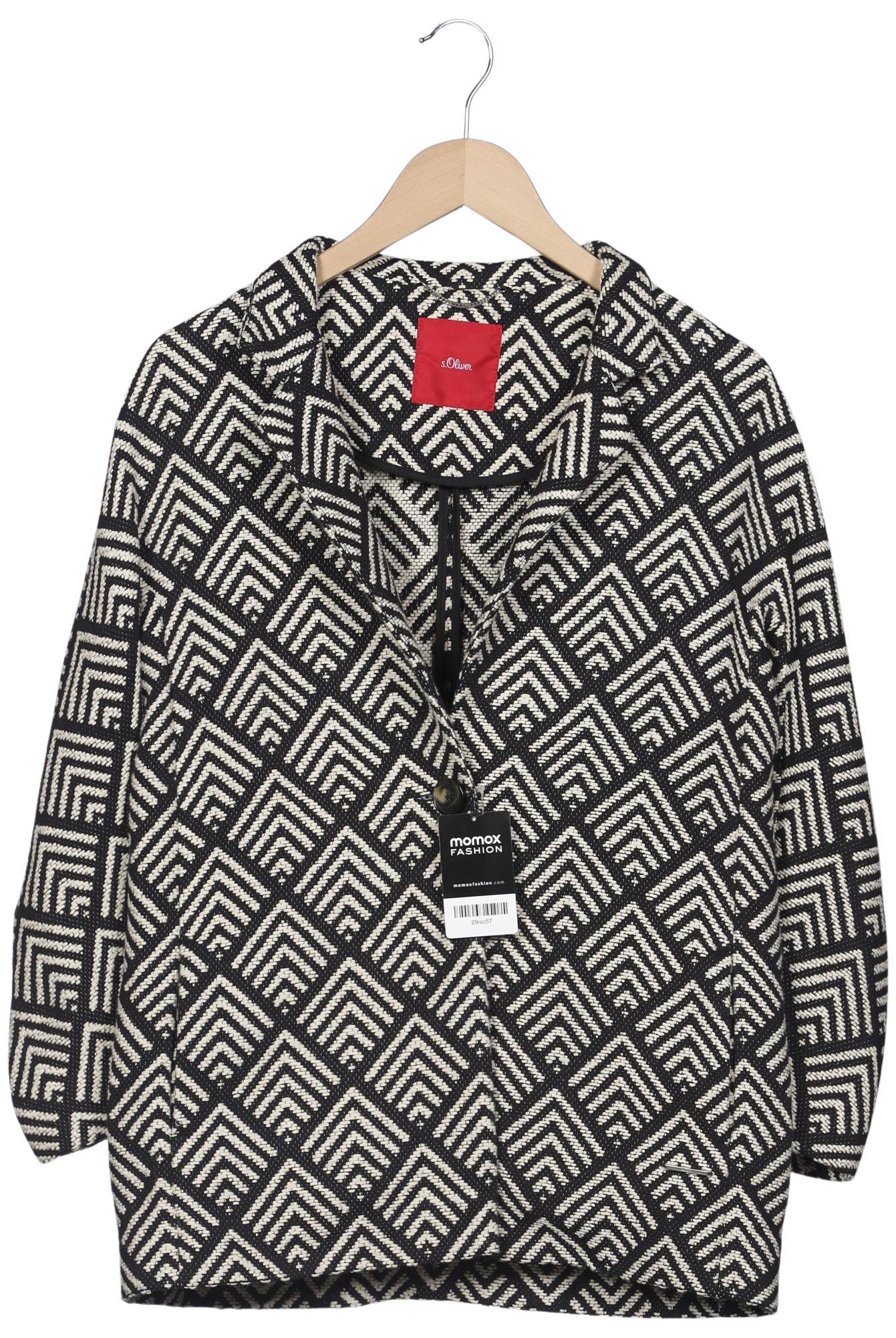 

s.Oliver Damen Jacke, schwarz, Gr. 36