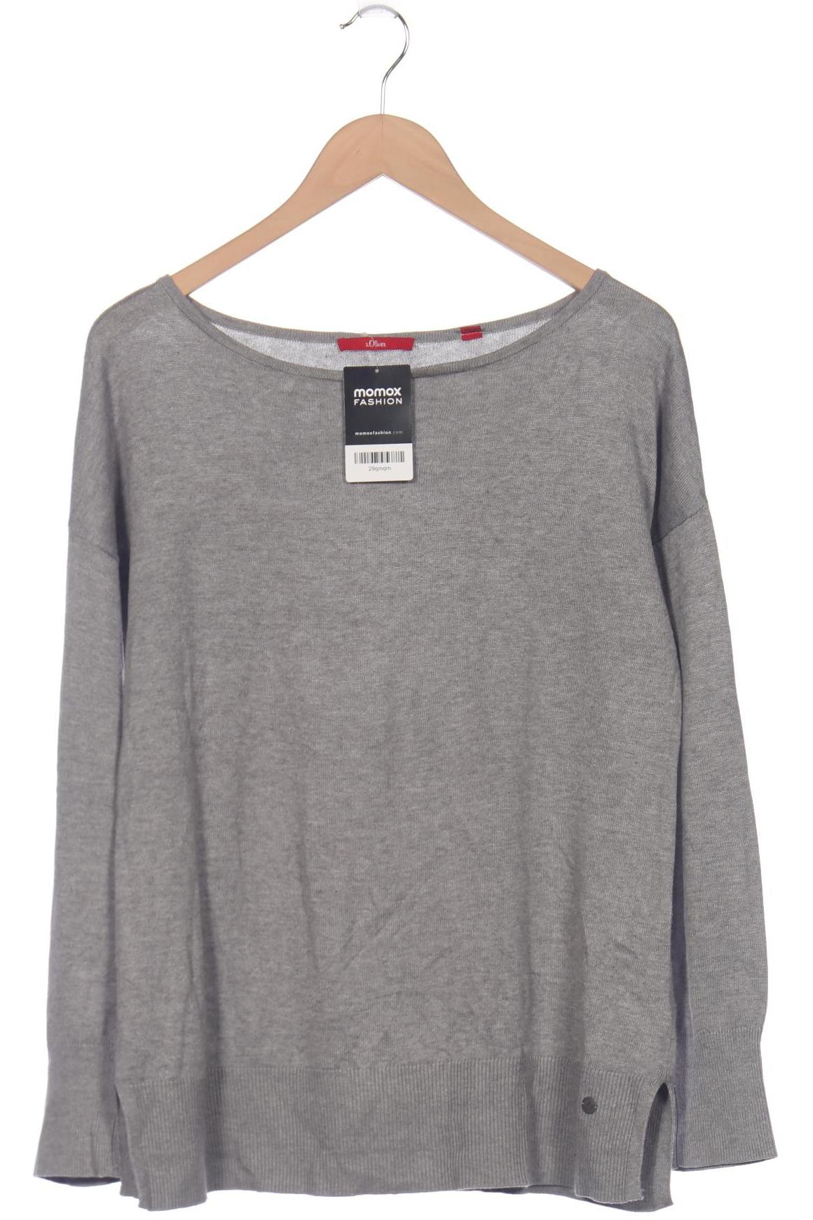 

s.Oliver Damen Pullover, grau, Gr. 40