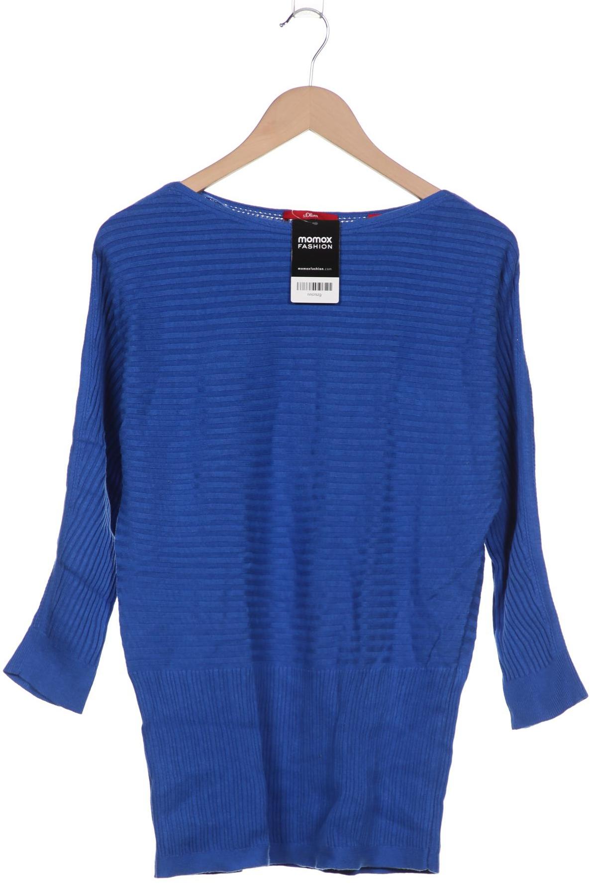 

s.Oliver Damen Pullover, blau, Gr. 40
