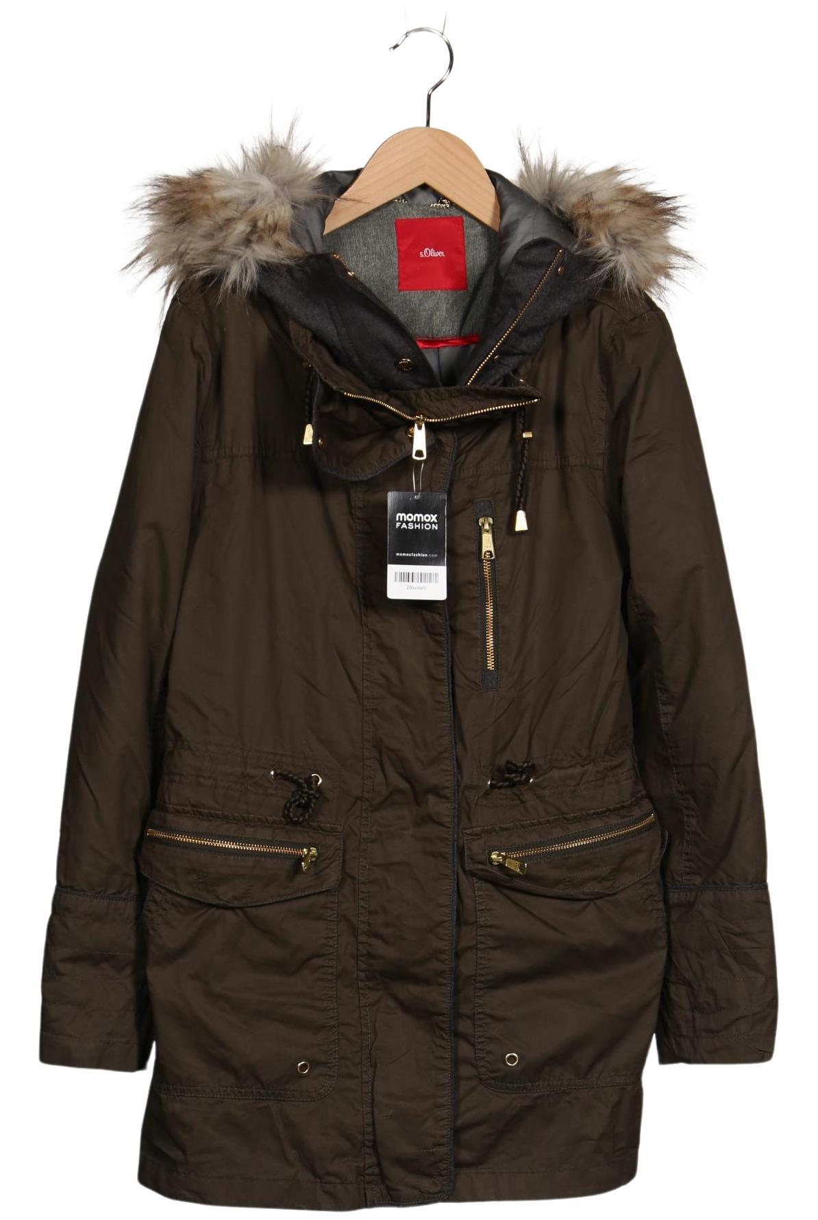 

s.Oliver Damen Jacke, grün, Gr. 38