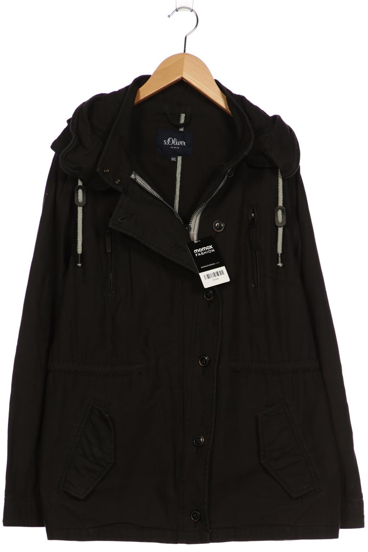 

s.Oliver Damen Jacke, schwarz, Gr. 46