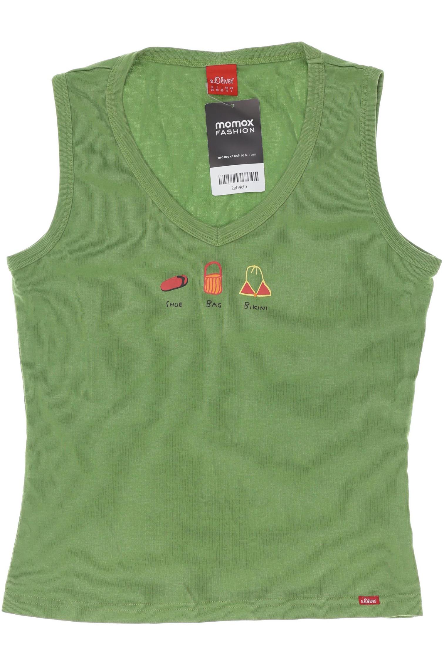 

s.Oliver Damen Top, grün, Gr. 36