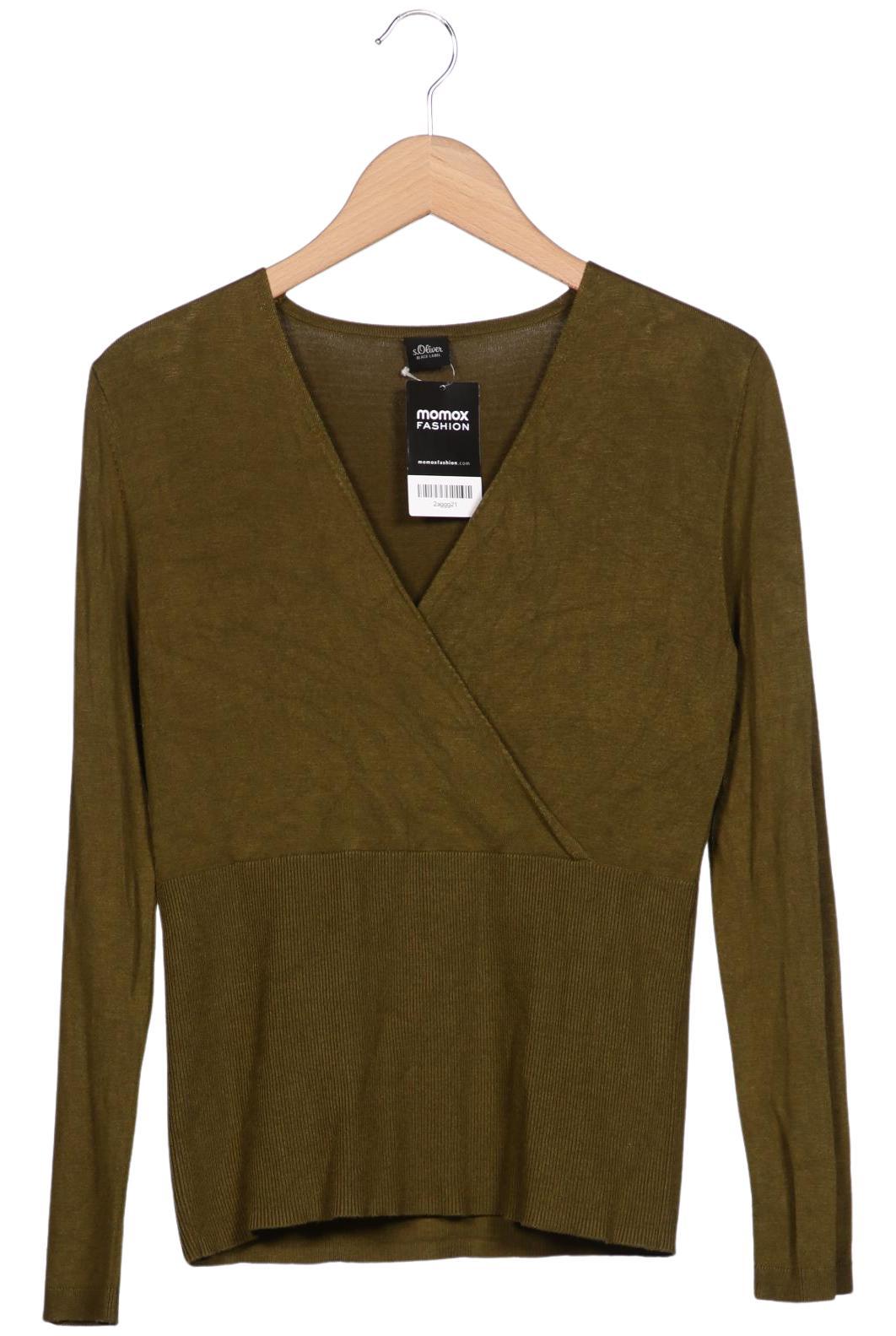 

s.Oliver Damen Pullover, grün, Gr. 38