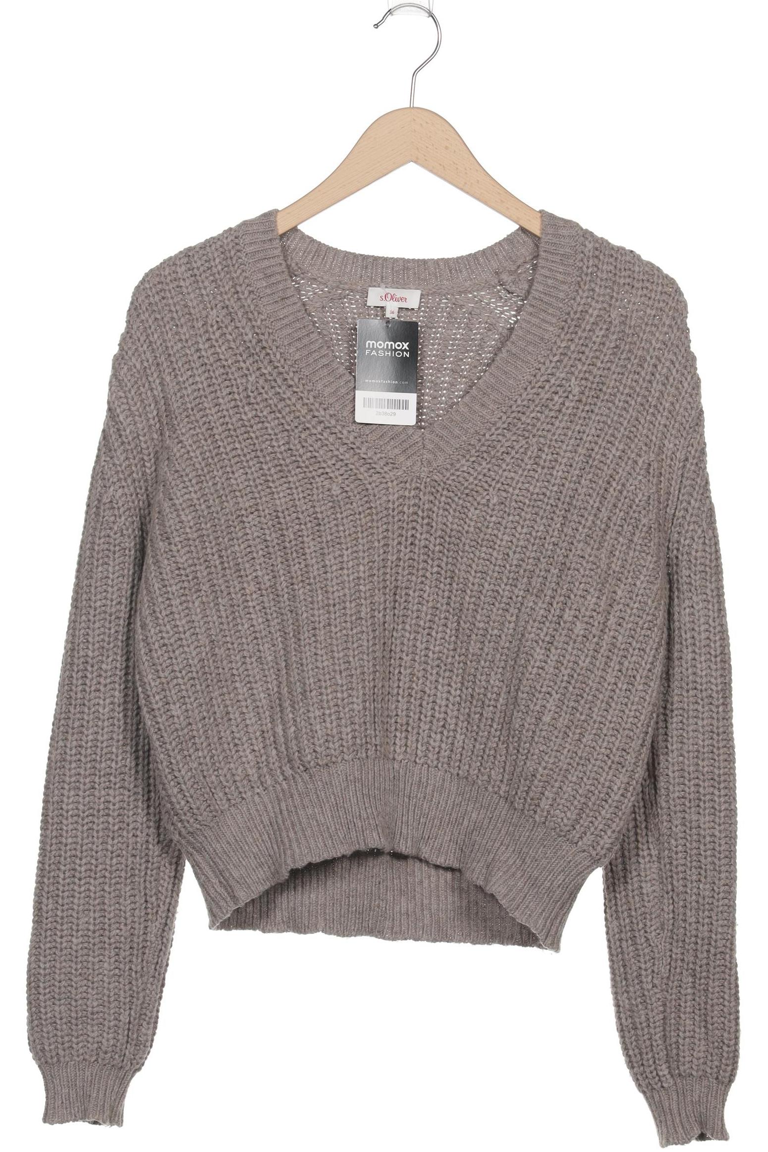 

s.Oliver Damen Pullover, grau, Gr. 36