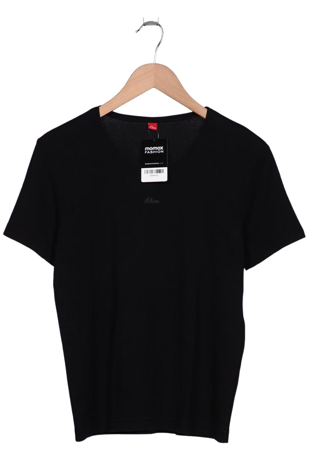 

s.Oliver Damen T-Shirt, schwarz, Gr. 46