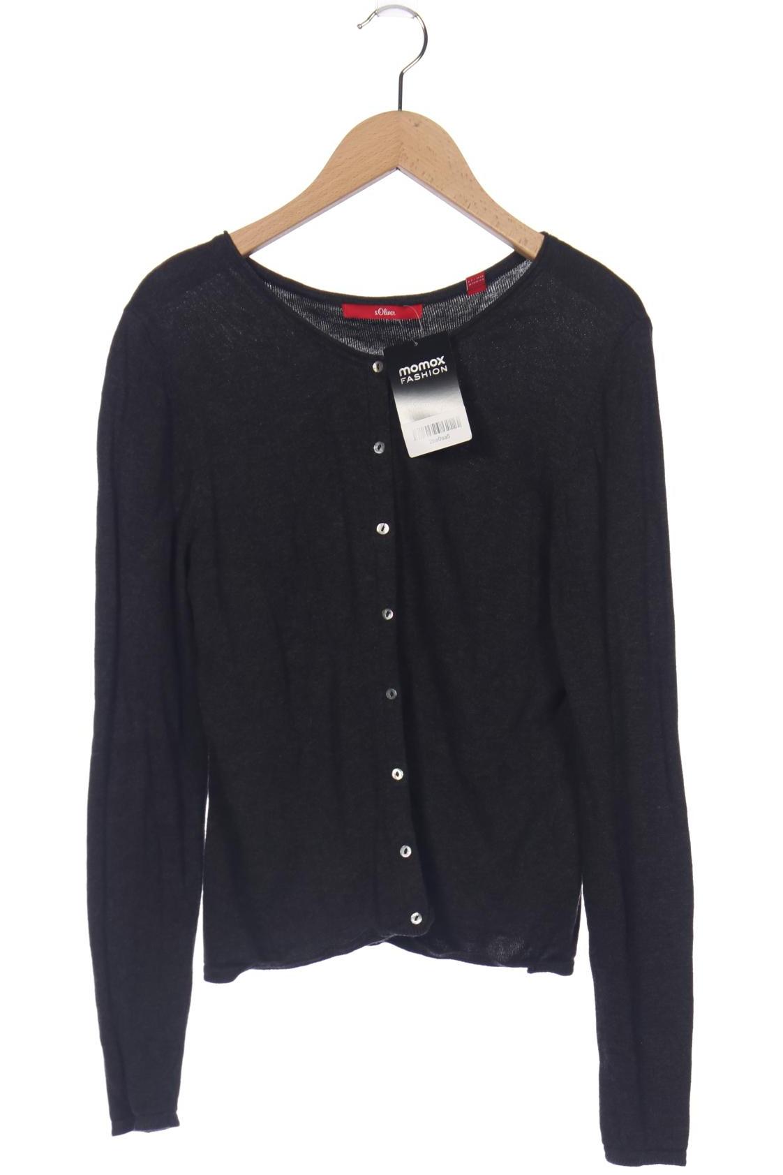 

s.Oliver Damen Strickjacke, grau