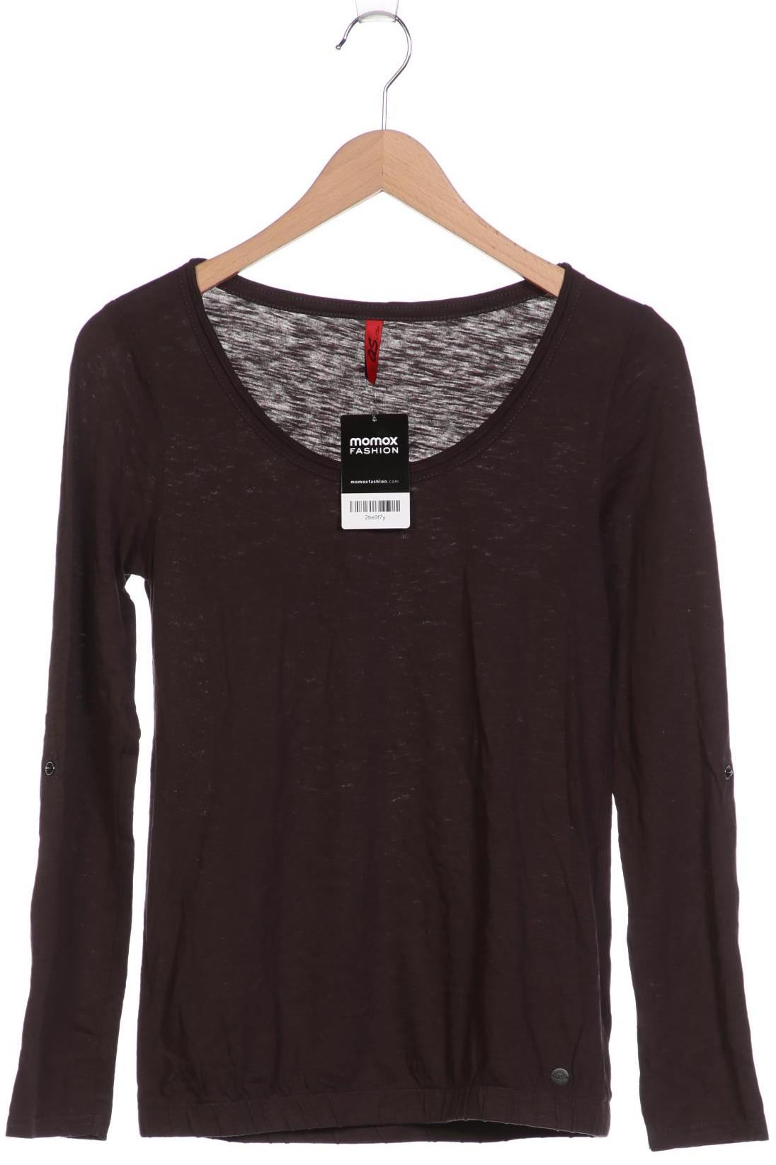 

s.Oliver Damen Langarmshirt, grau, Gr. 34