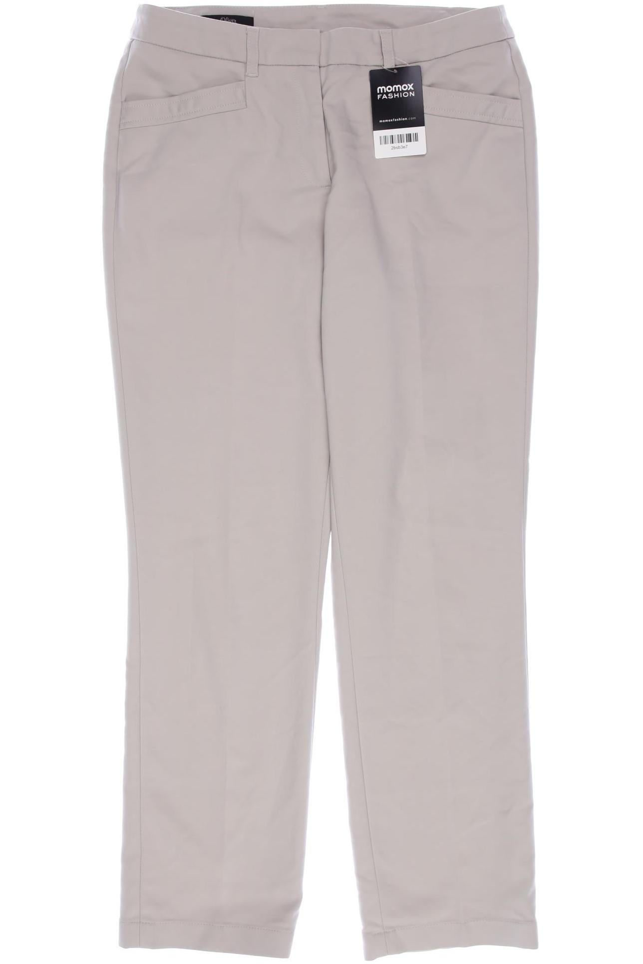 

s.Oliver Damen Stoffhose, beige, Gr. 34