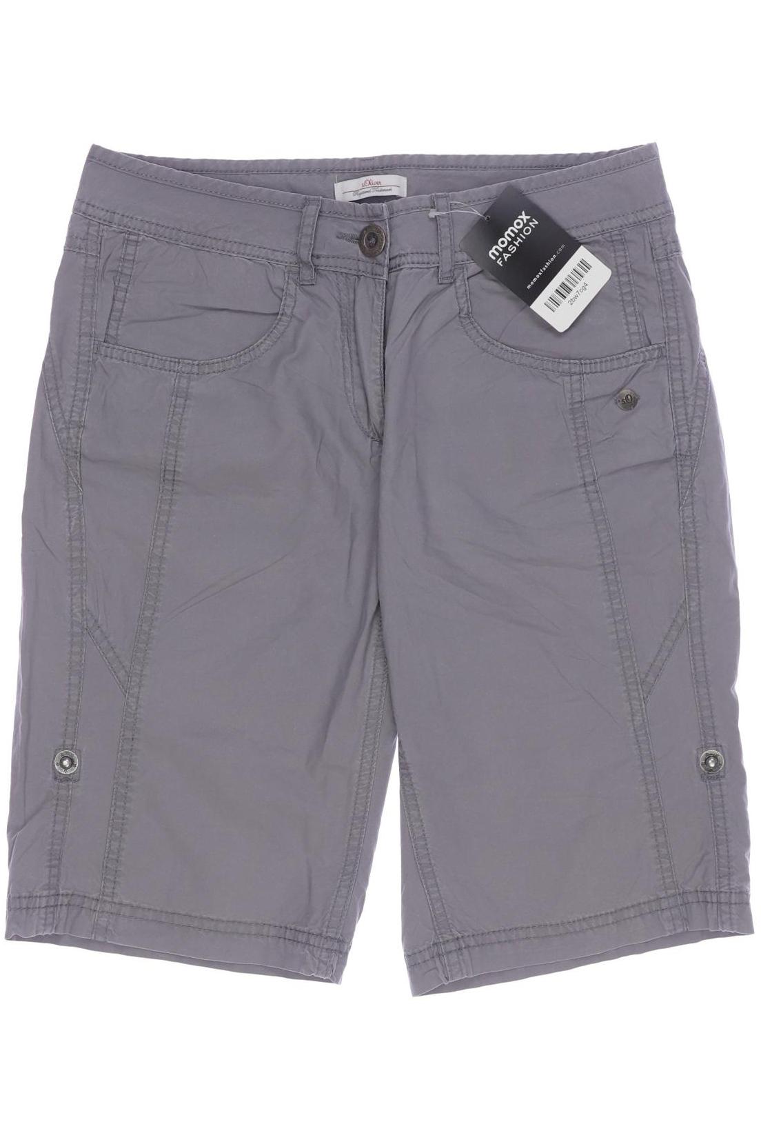 

s.Oliver Damen Shorts, grau, Gr. 34