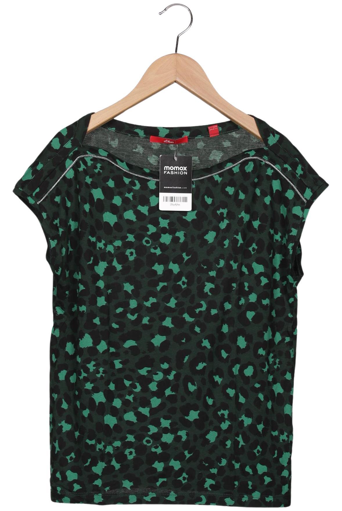 

s.Oliver Damen T-Shirt, grün, Gr. 32