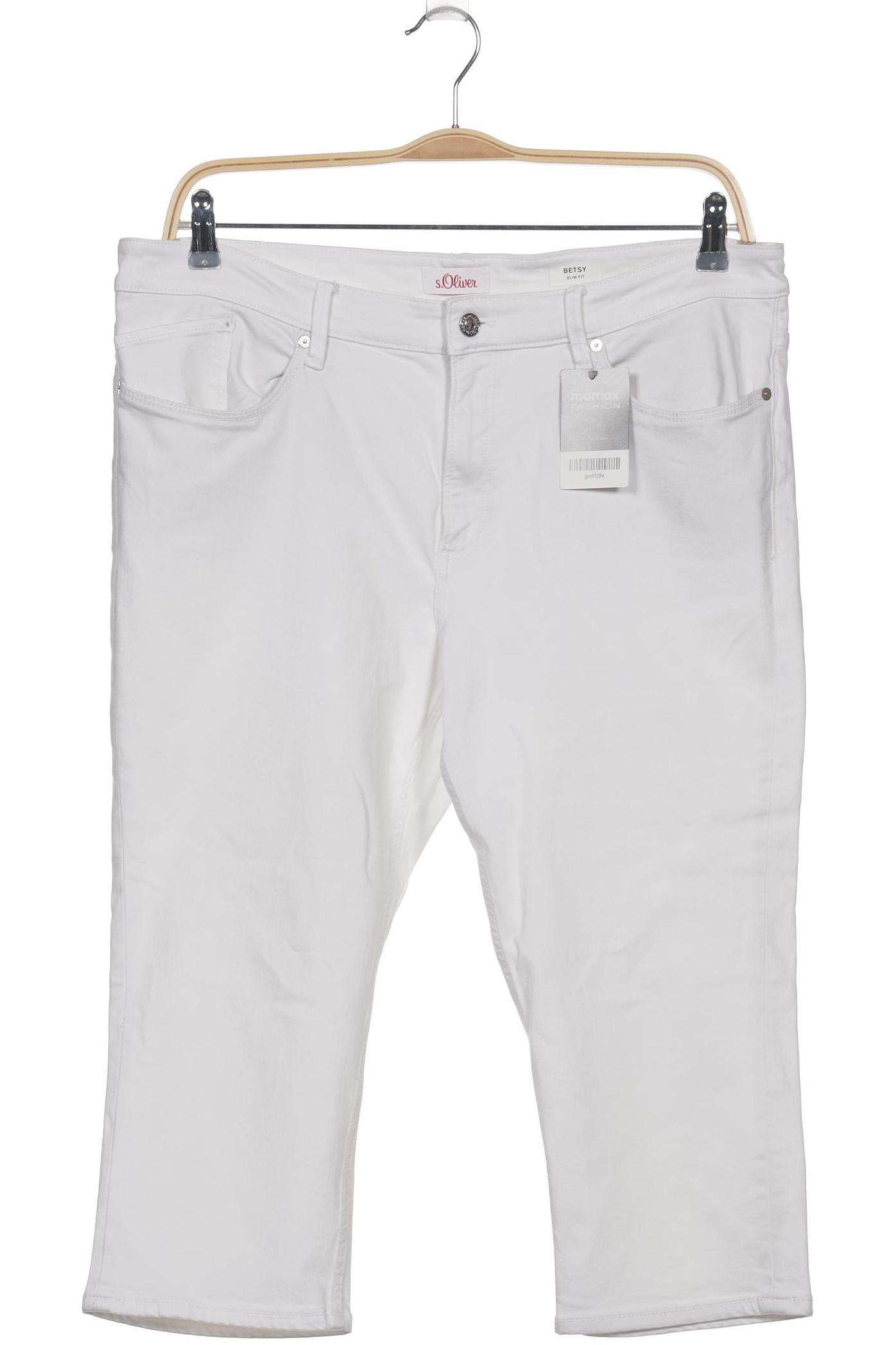 Thumbnail - s.Oliver Damen Jeans, weiß, Gr. 46