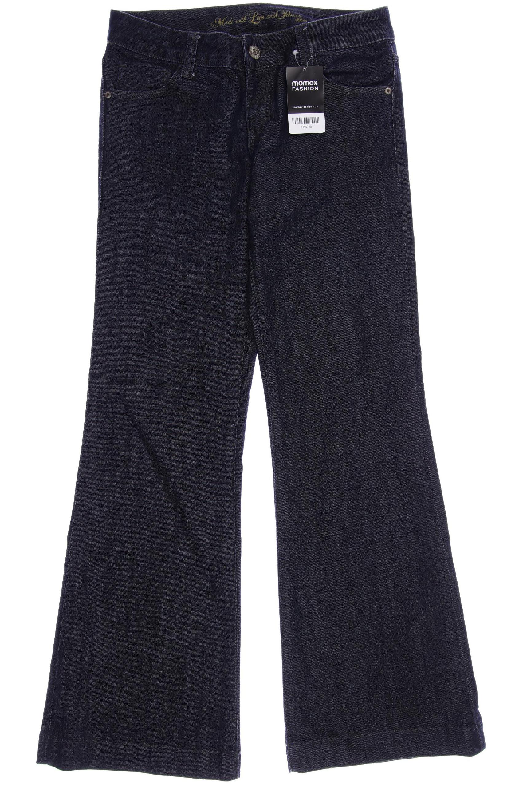 

s.Oliver Damen Jeans, marineblau