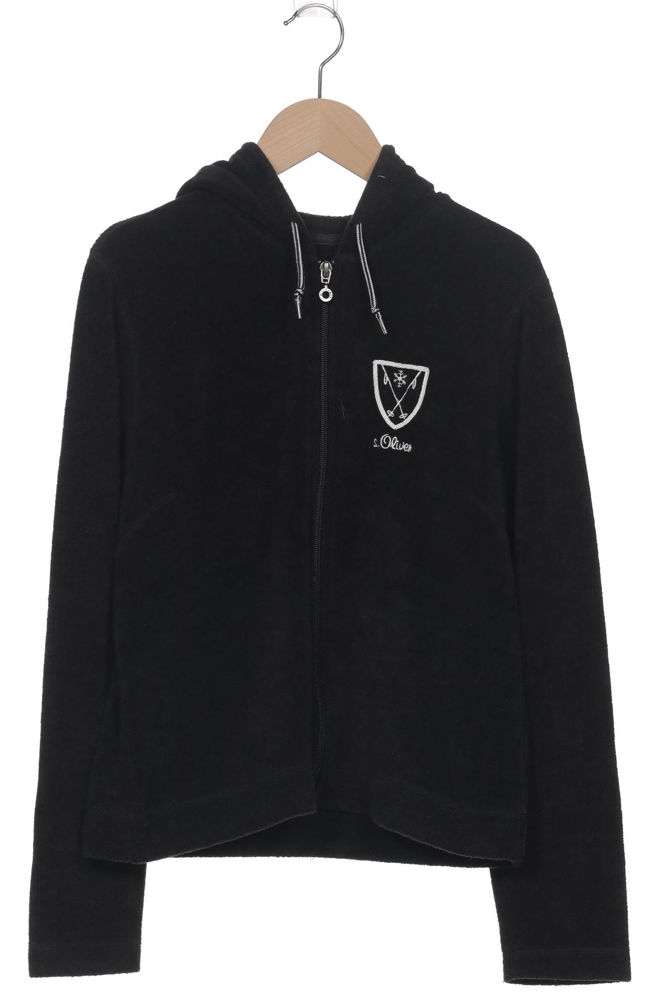 

s.Oliver Damen Kapuzenpullover, schwarz, Gr. 38