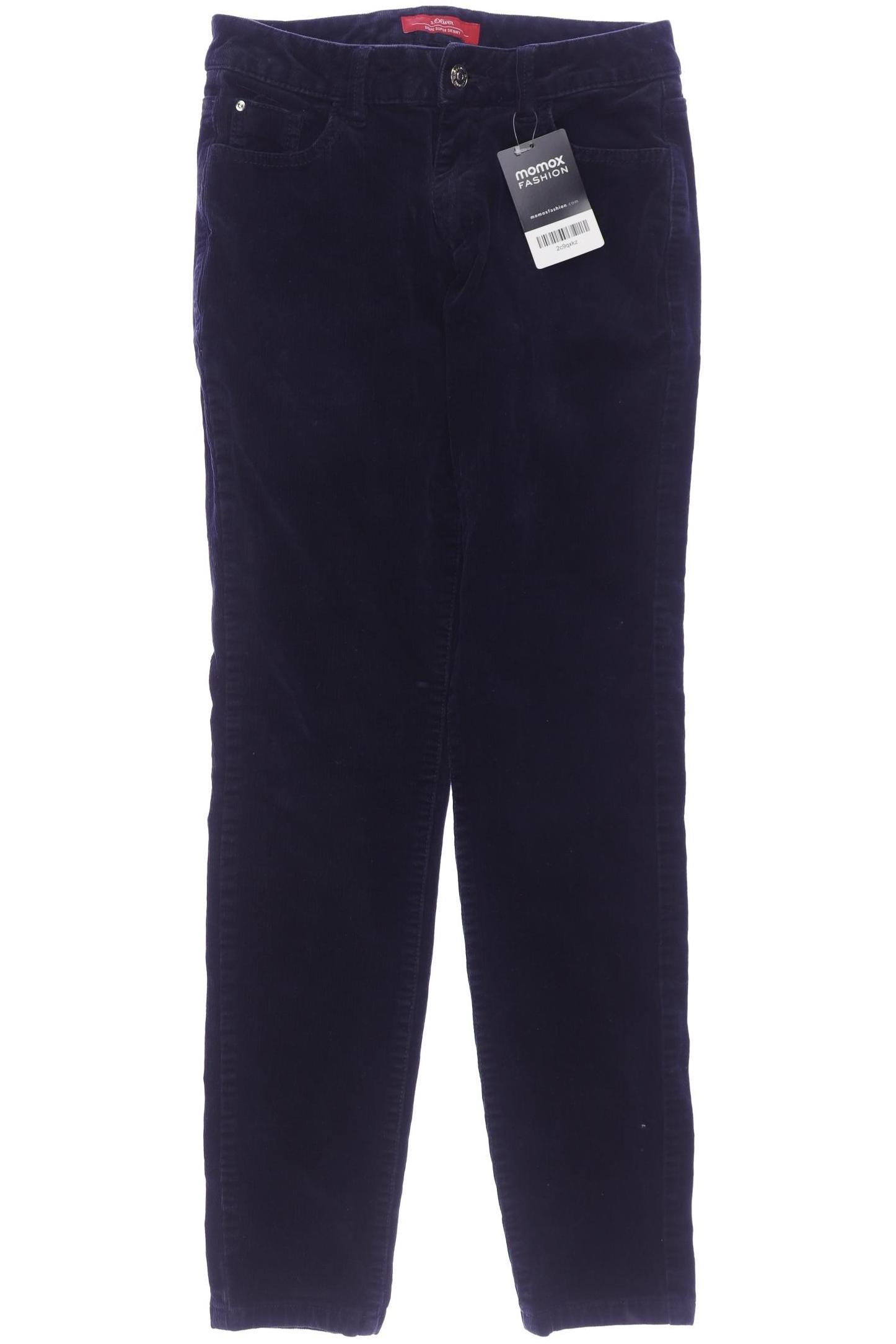 

s.Oliver Damen Stoffhose, marineblau, Gr. 24
