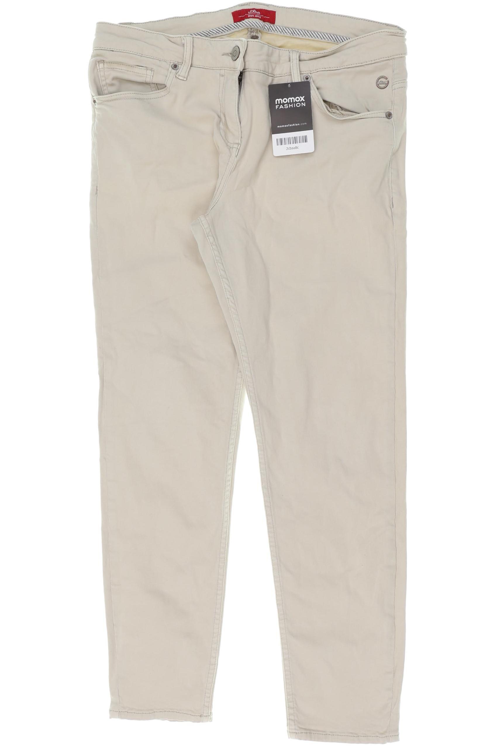 

s.Oliver Damen Jeans, beige, Gr. 0