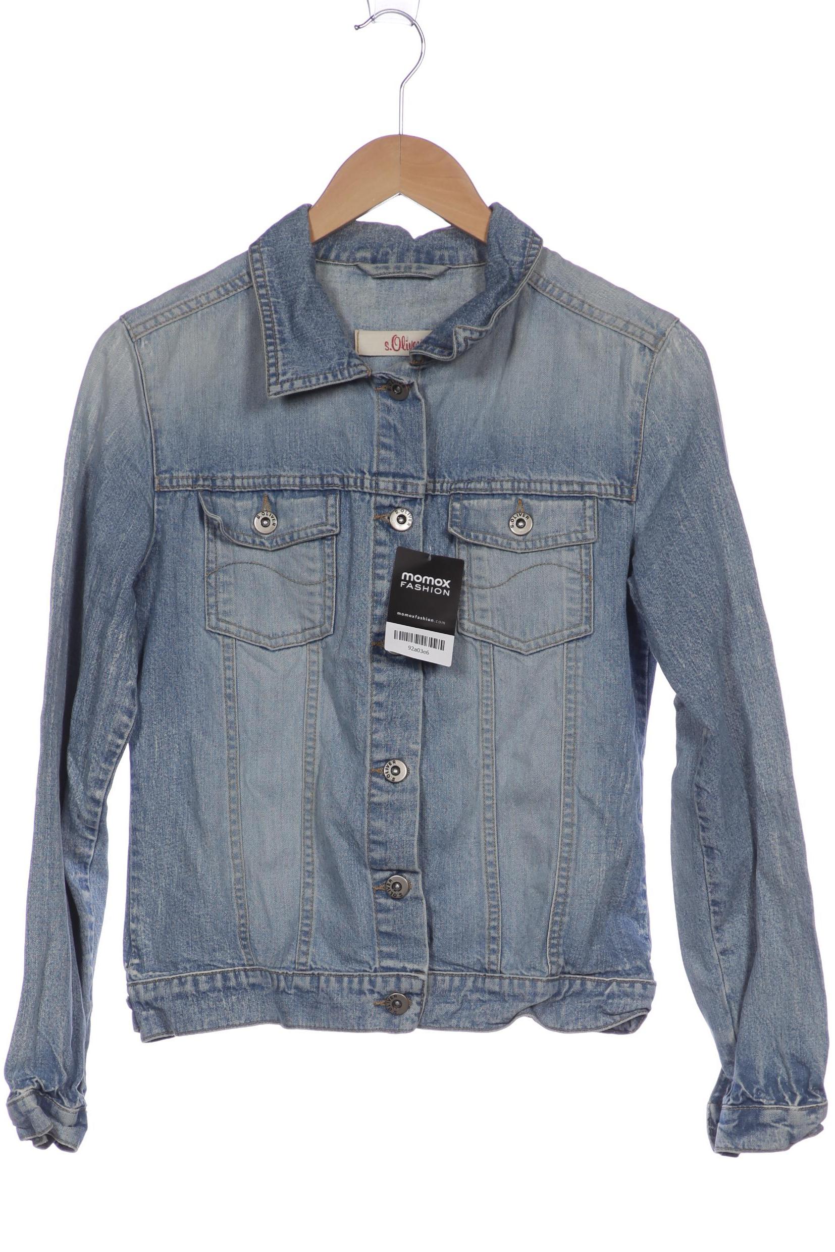 

s.Oliver Damen Jacke, blau, Gr. 36