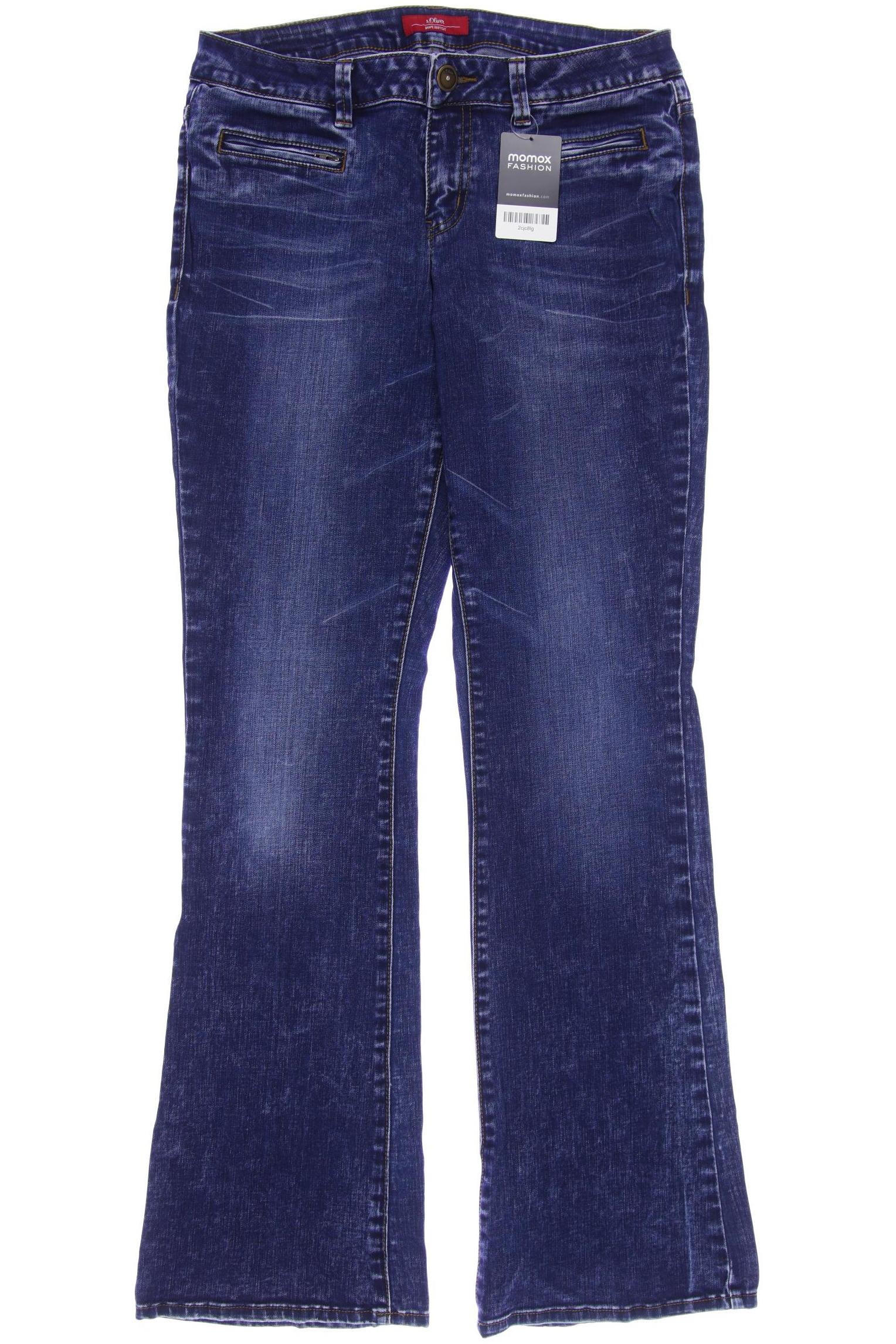 

s.Oliver Damen Jeans, blau