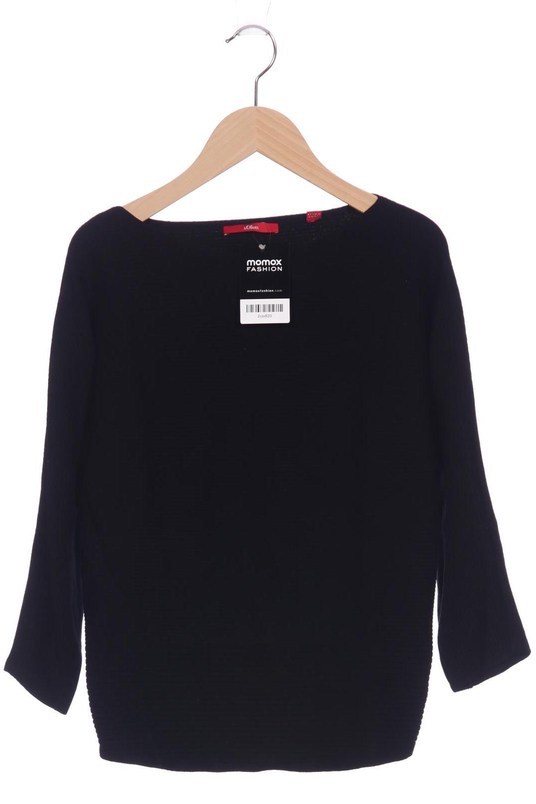 

s.Oliver Damen Pullover, schwarz, Gr. 34