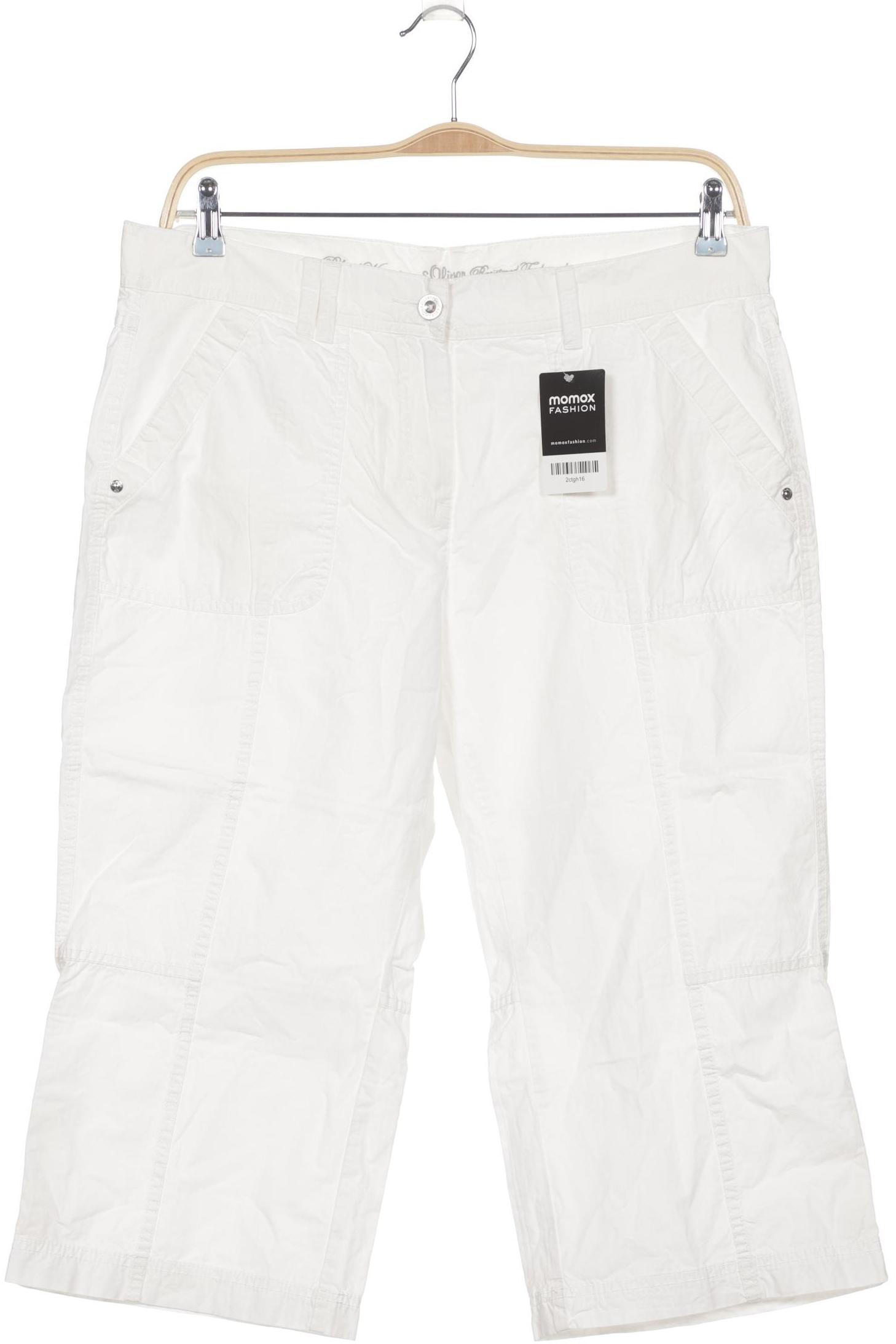 

s.Oliver Damen Shorts, weiß, Gr. 44