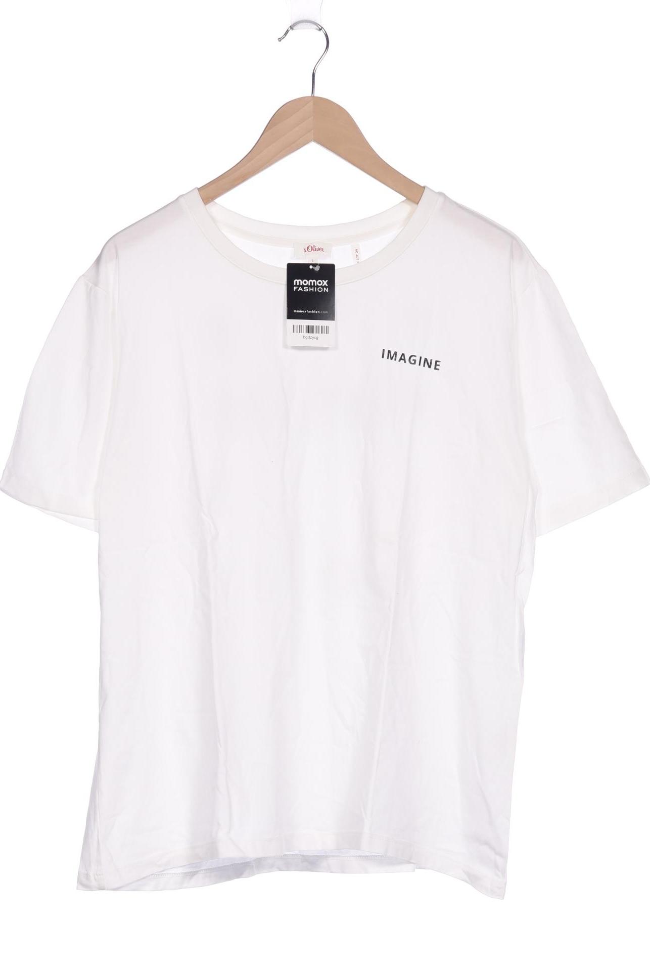 

s.Oliver Damen T-Shirt, weiß, Gr. 42