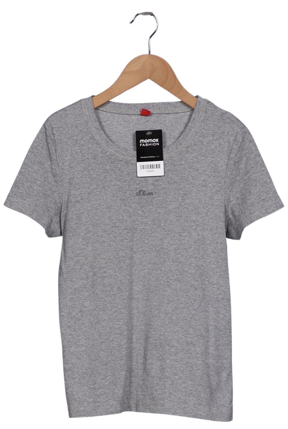 

s.Oliver Damen T-Shirt, grau, Gr. 40