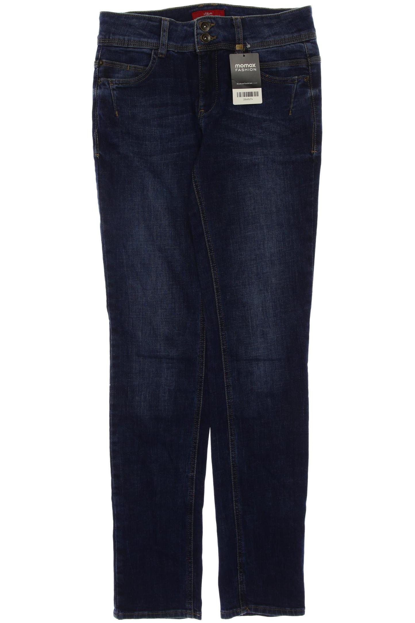 

s.Oliver Damen Jeans, blau