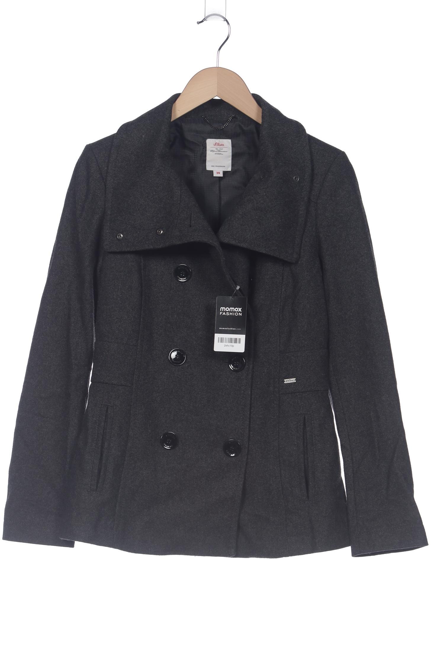 

s.Oliver Damen Jacke, grau, Gr. 34