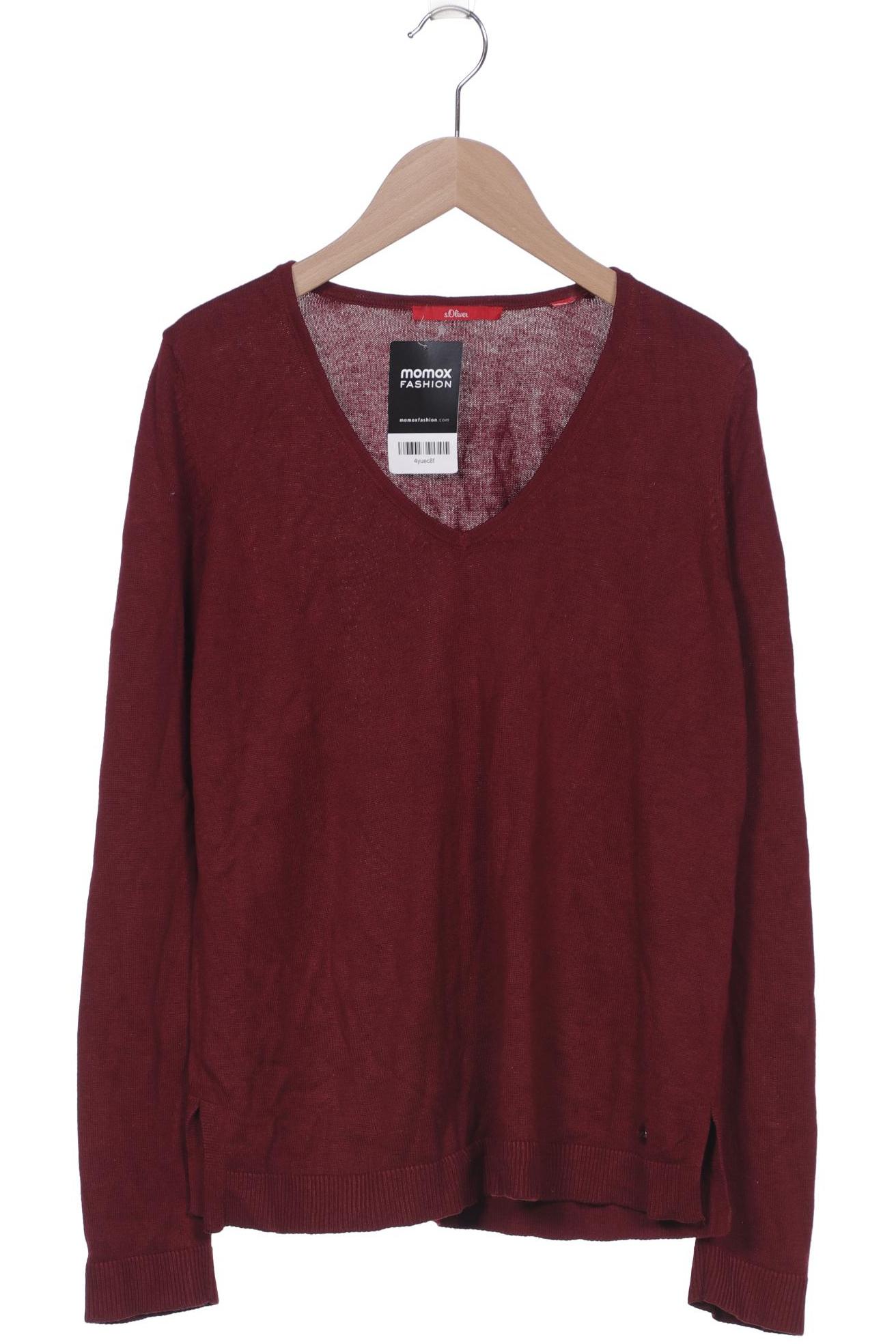 

s.Oliver Damen Pullover, bordeaux, Gr. 42