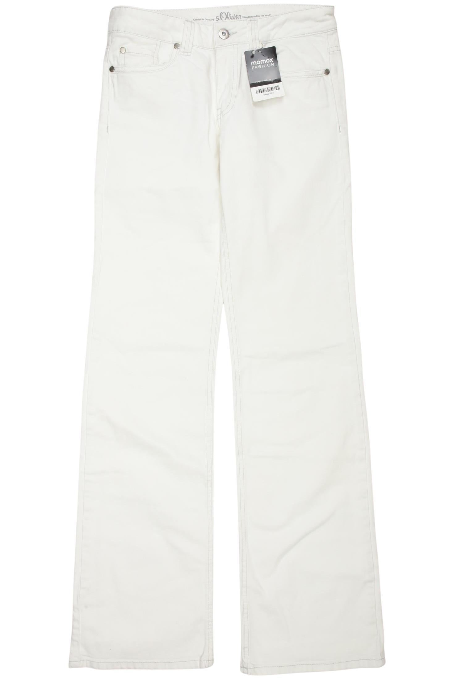 

s.Oliver Damen Jeans, weiß, Gr. 36