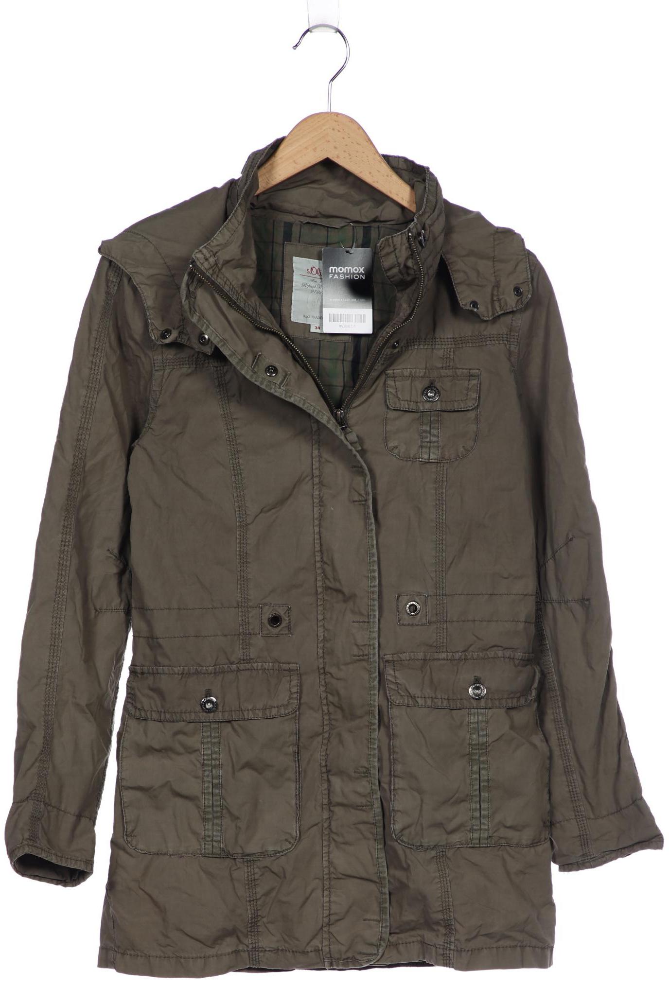 

s.Oliver Damen Jacke, grün, Gr. 34