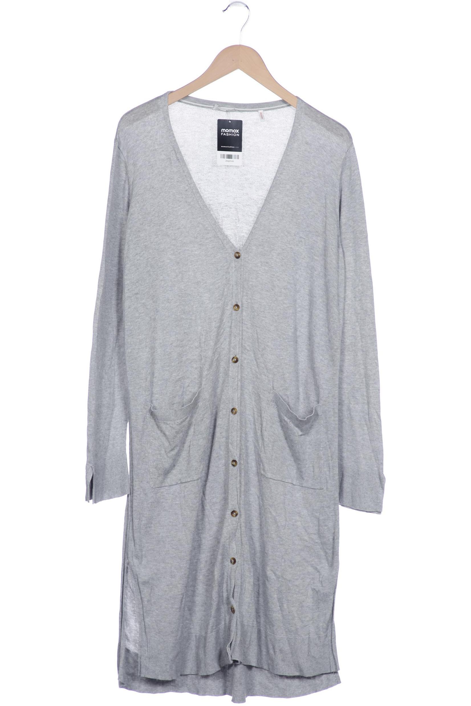 

s.Oliver Damen Strickjacke, grau, Gr. 42